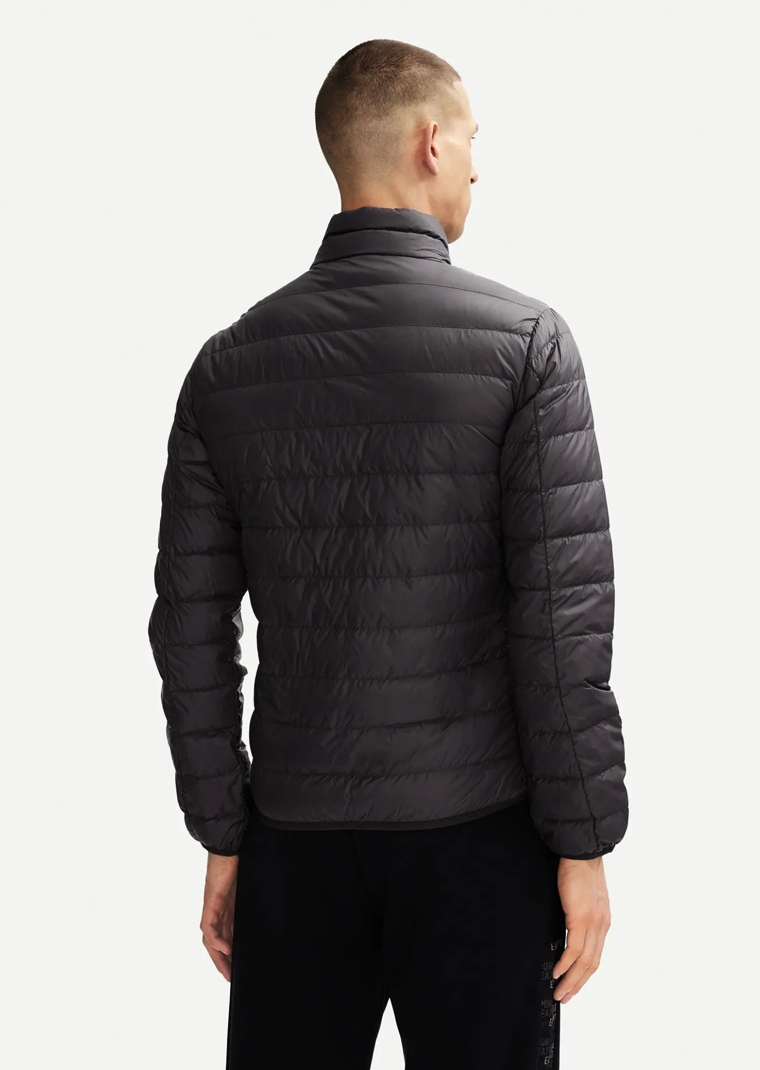 Пуховик тонкий Regular Fit для чоловіків (481188), колір Сірий - №4