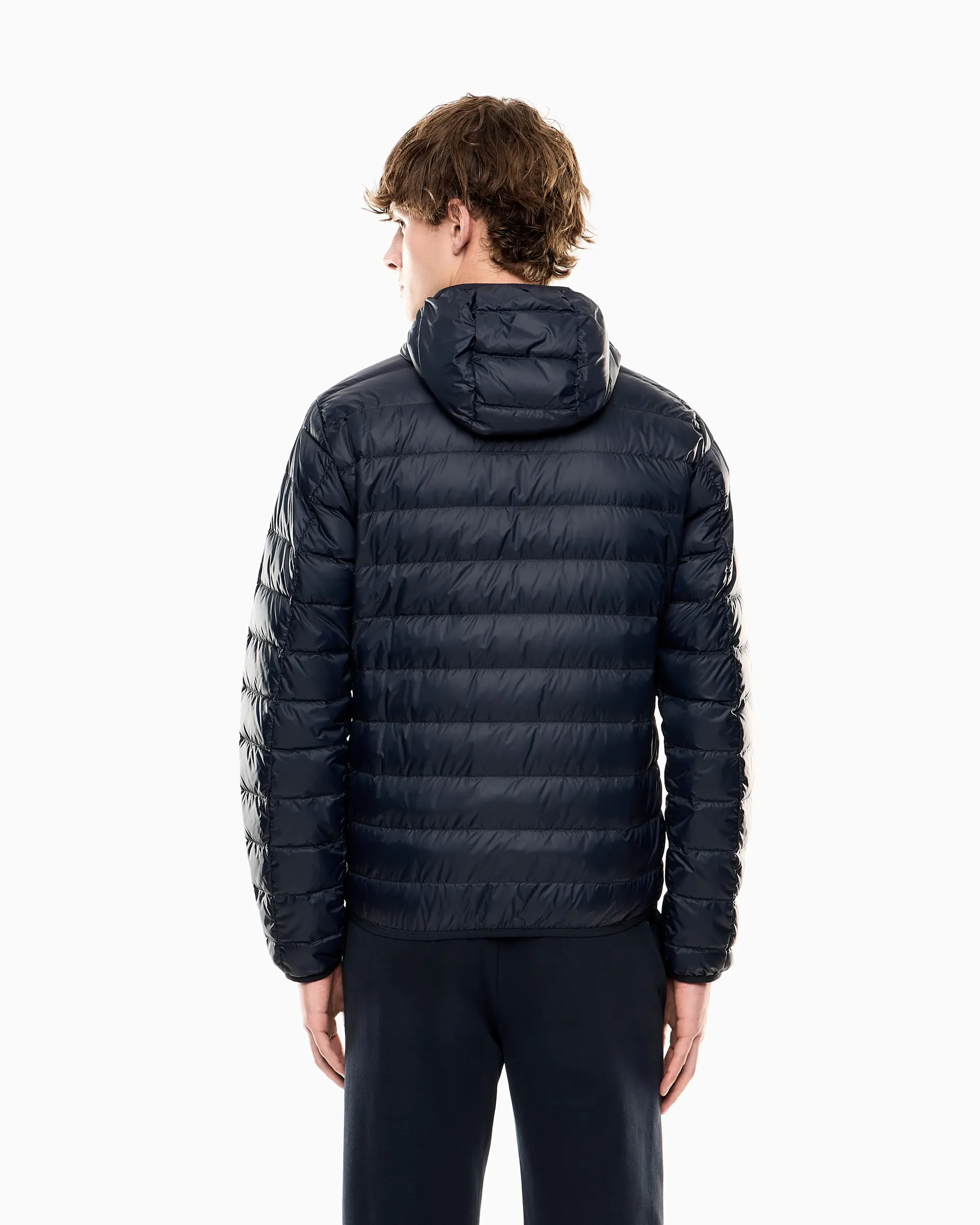Пуховик тонкий Regular Fit для мужчин (481191), цвет Синий - №4