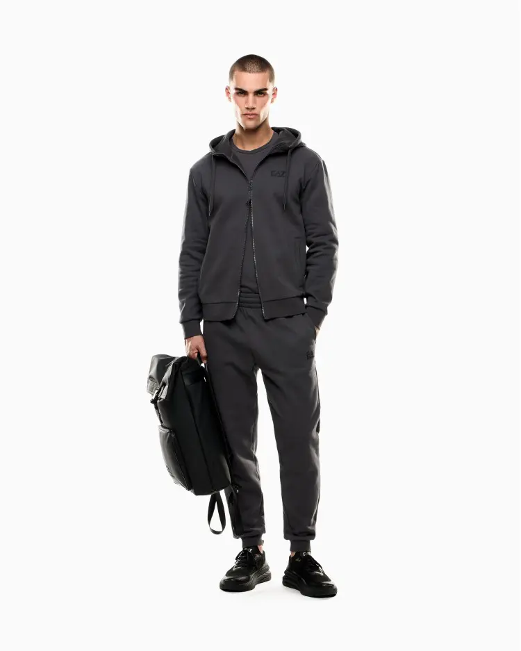 Футболка з довгим рукавом Slim Fit для чоловіків (481210), колір Сірий - №3