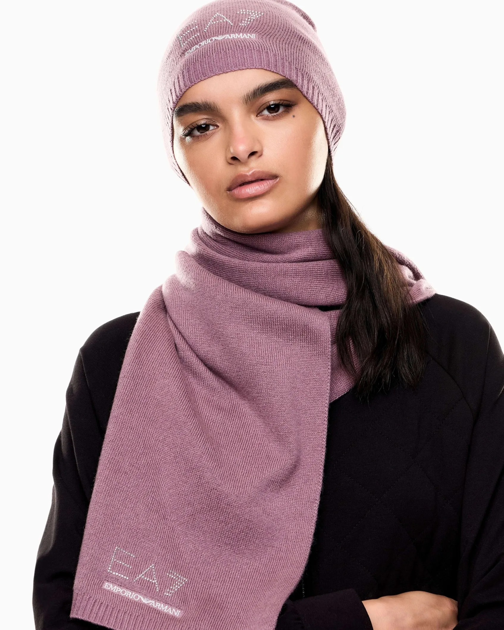 Шапка+шарф комплект