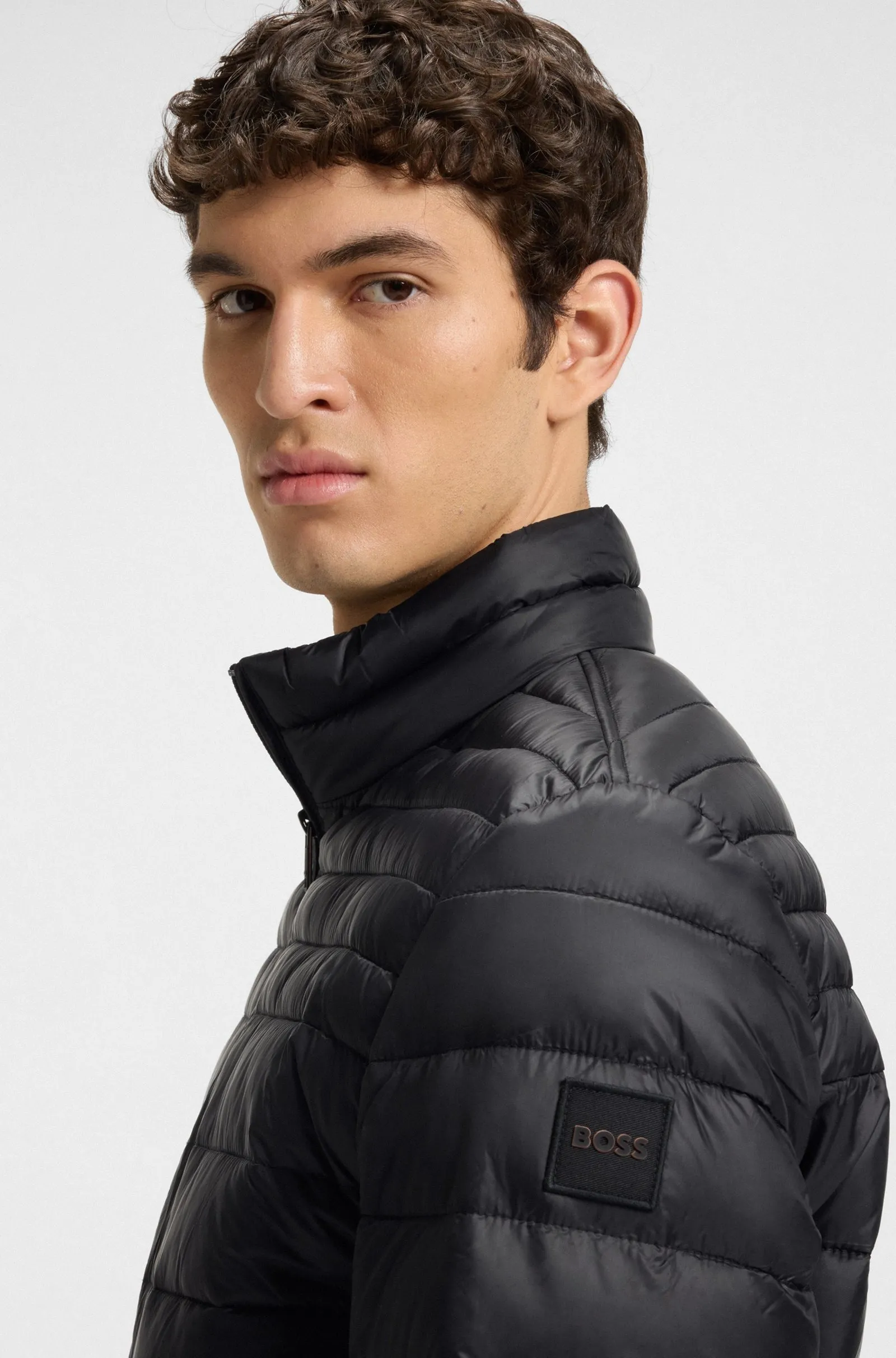 Куртка Slim Fit для мужчин (481588), цвет Черный - №5