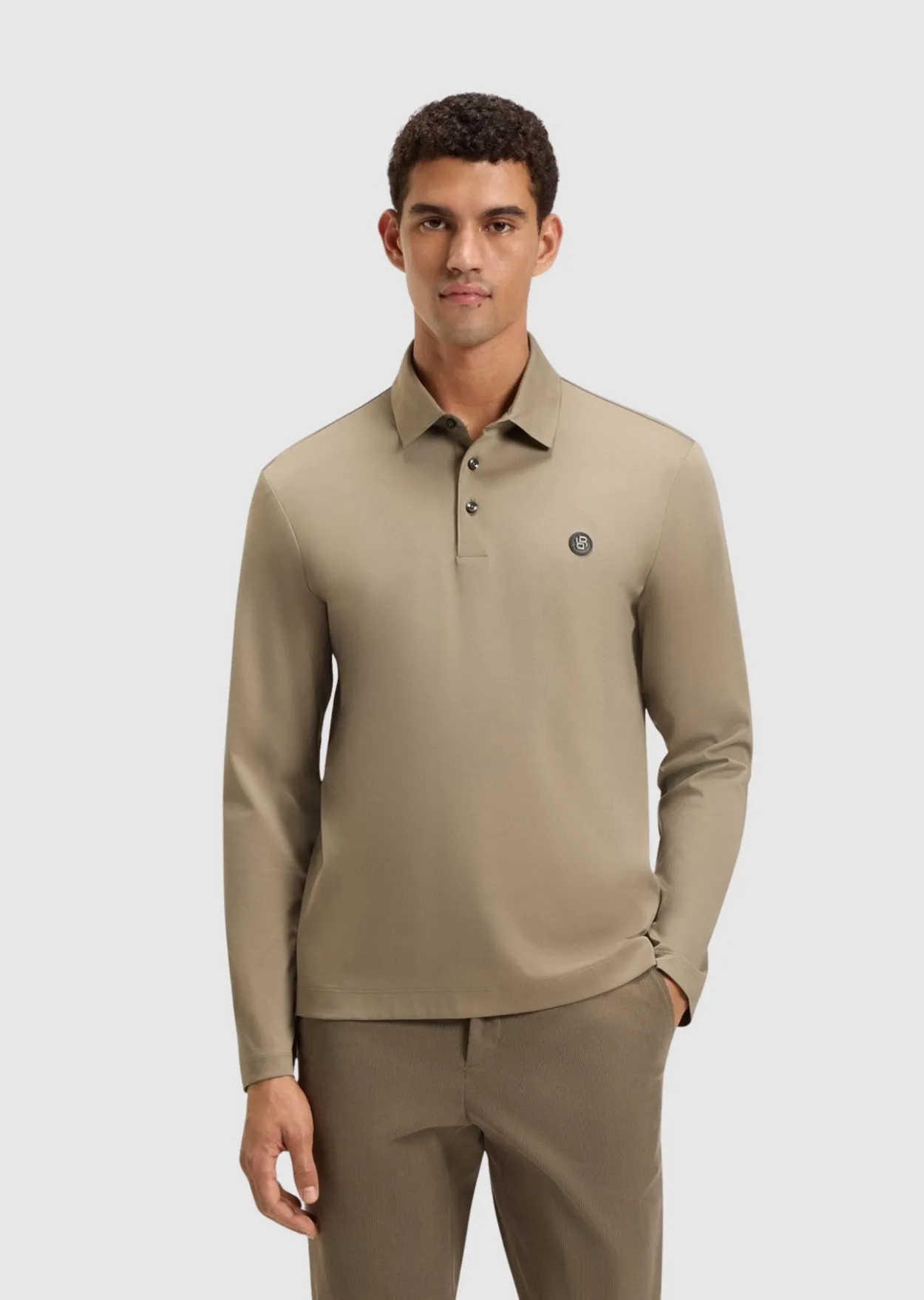 Поло с длинным рукавом Regular Fit