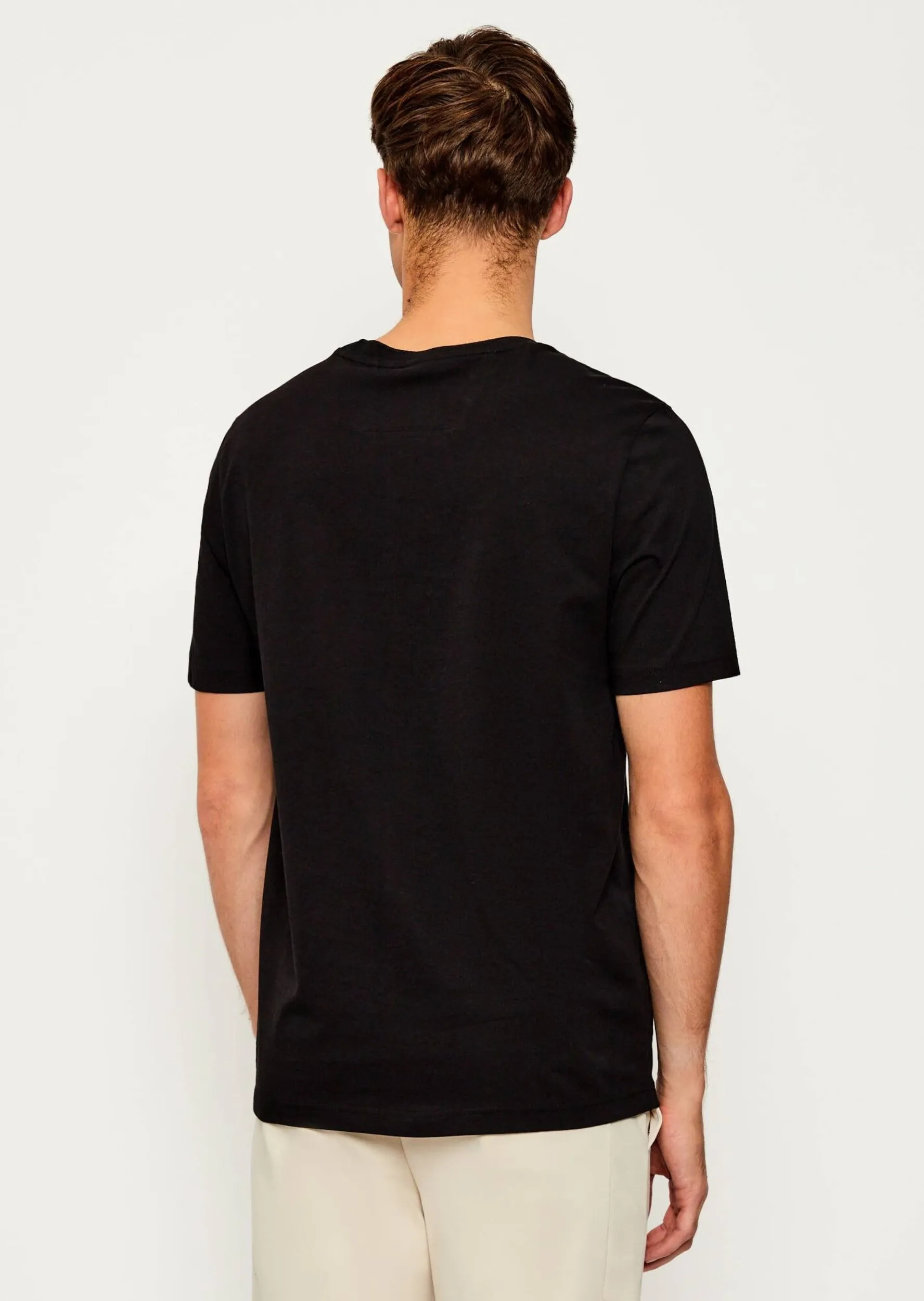 Футболка Regular Fit для чоловіків (481684), колір Чорний - №3