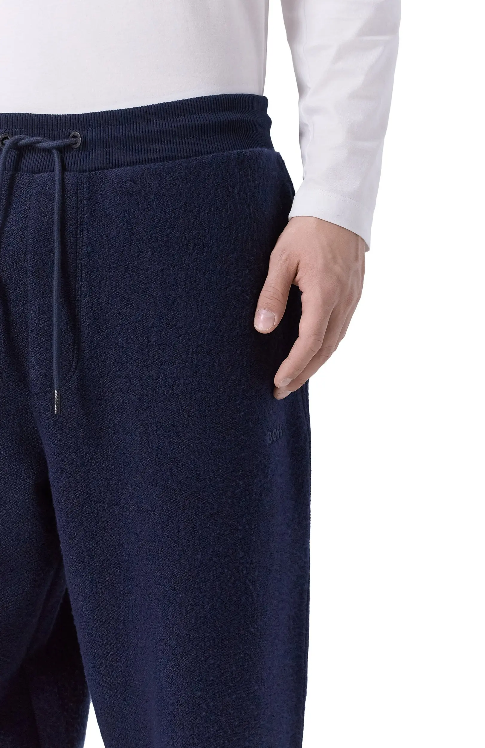 Брюки джерси Relaxed Fit Высокая для мужчин (481700), цвет Синий - №5