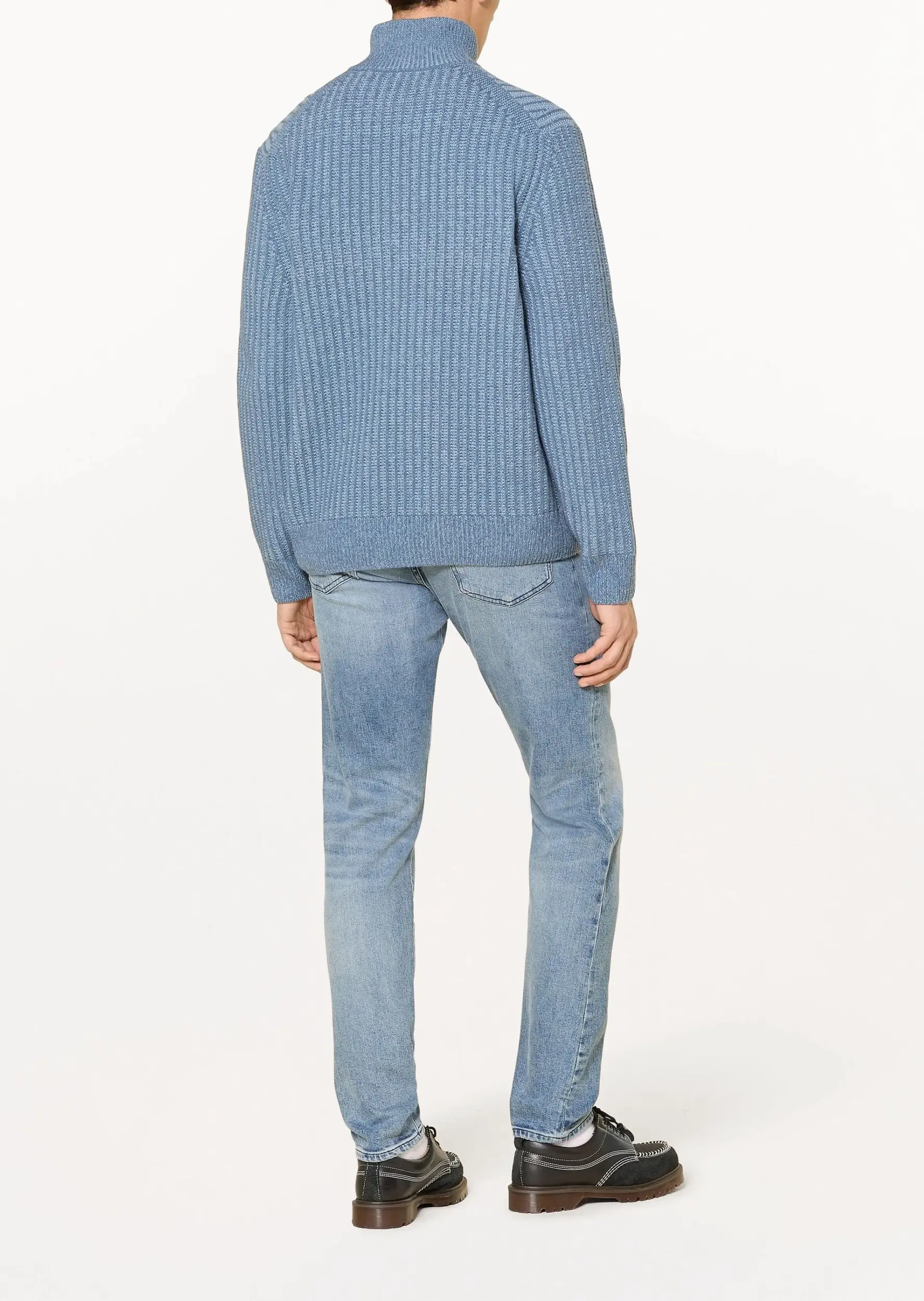 Светр Relaxed Fit для чоловіків (481710), колір Синій - №3