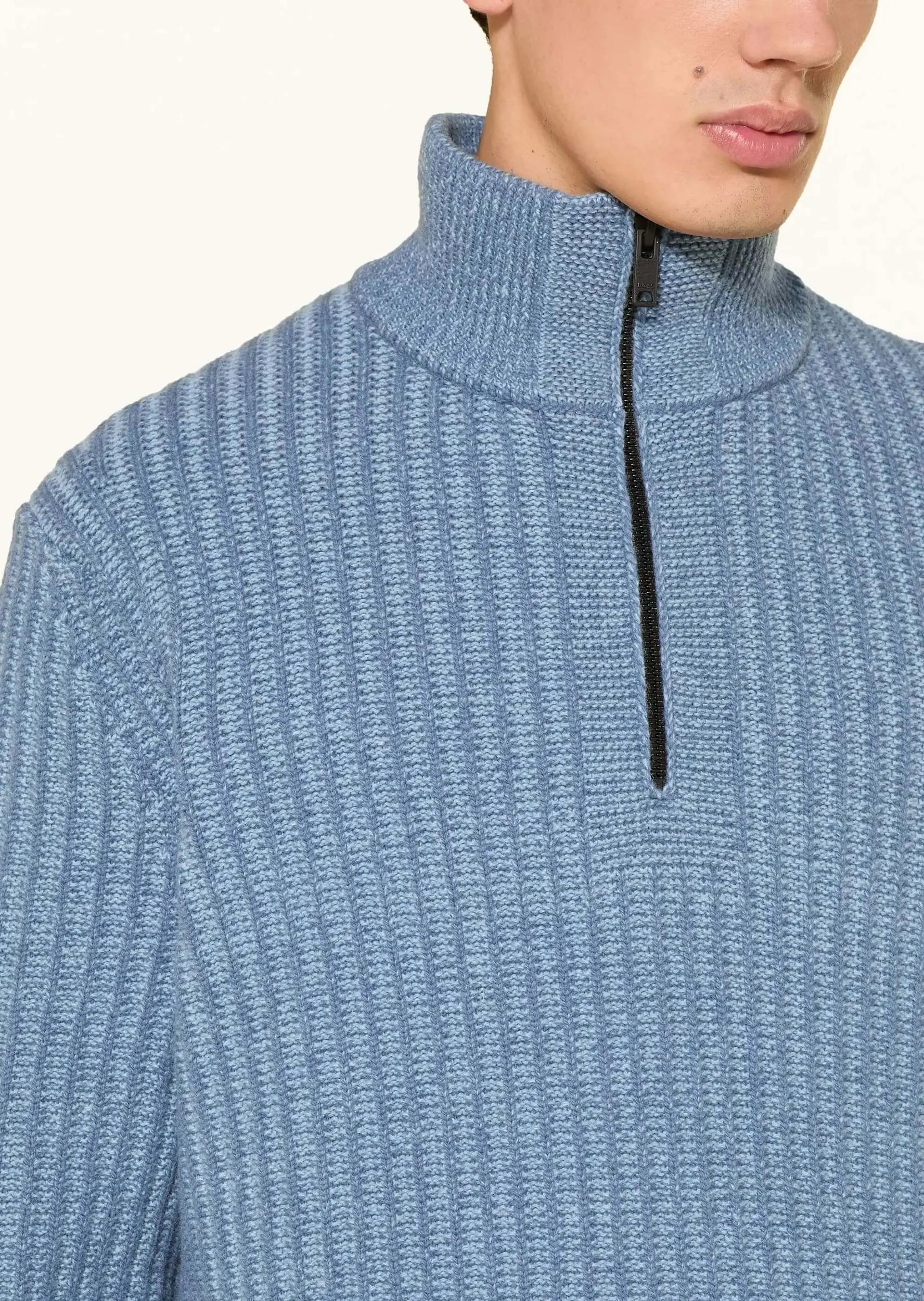 Светр Relaxed Fit для чоловіків (481710), колір Синій - №4