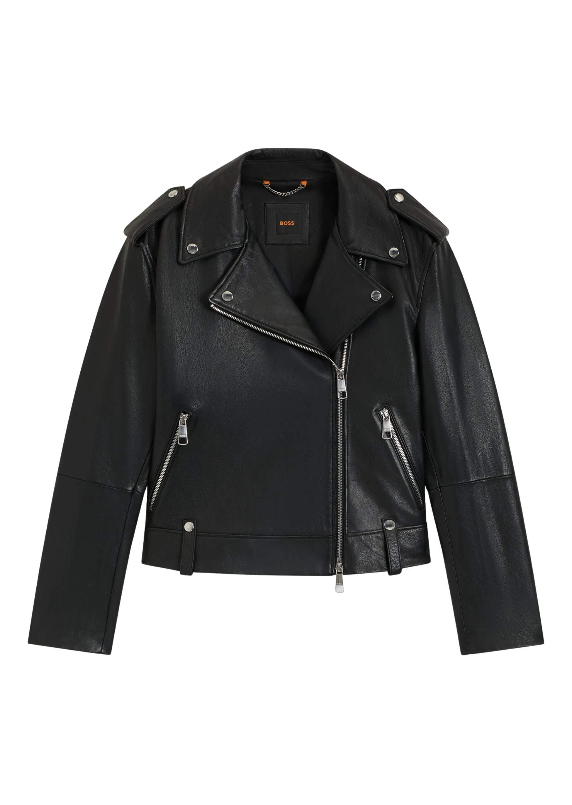 Шкіряна куртка Regular Fit