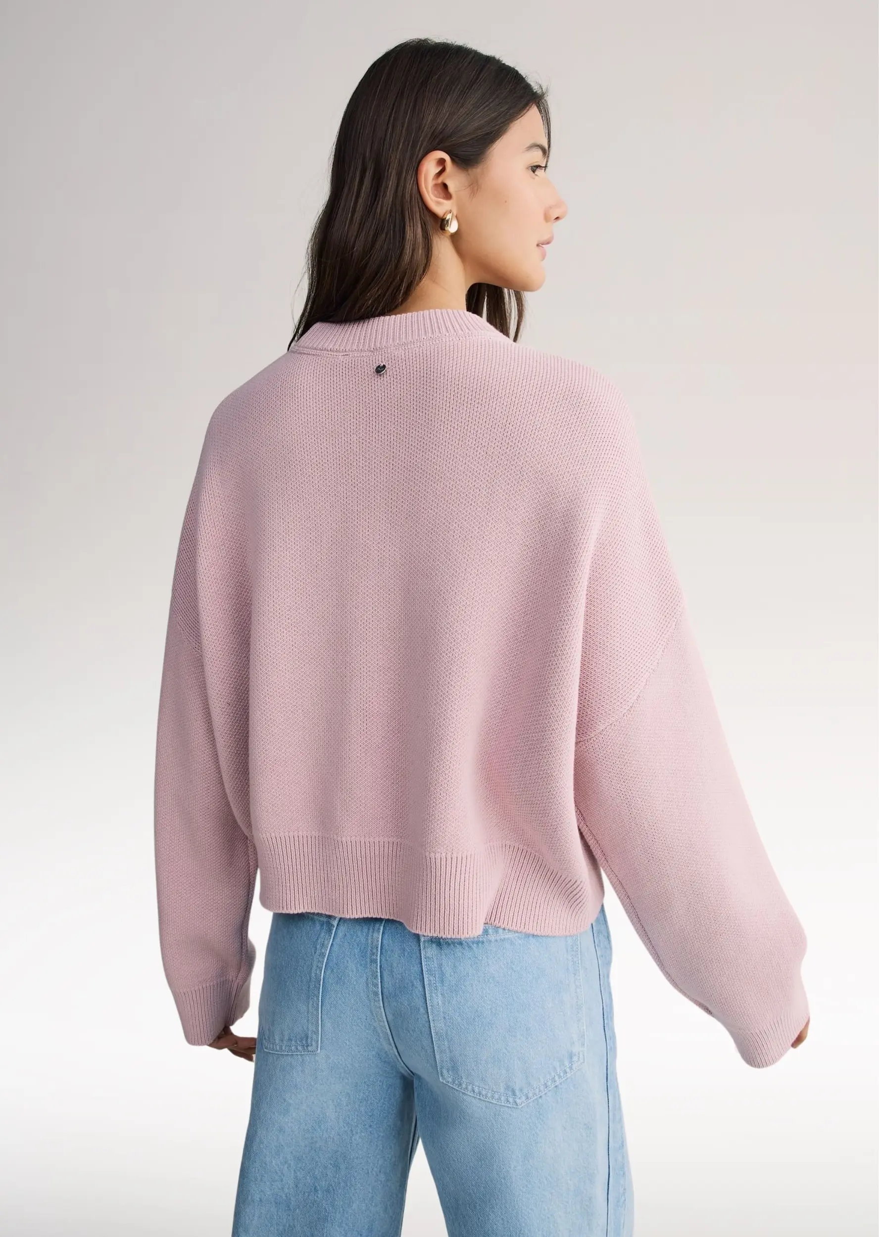 Джемпер Relaxed Fit для женщин (481790), цвет Розовый - №4