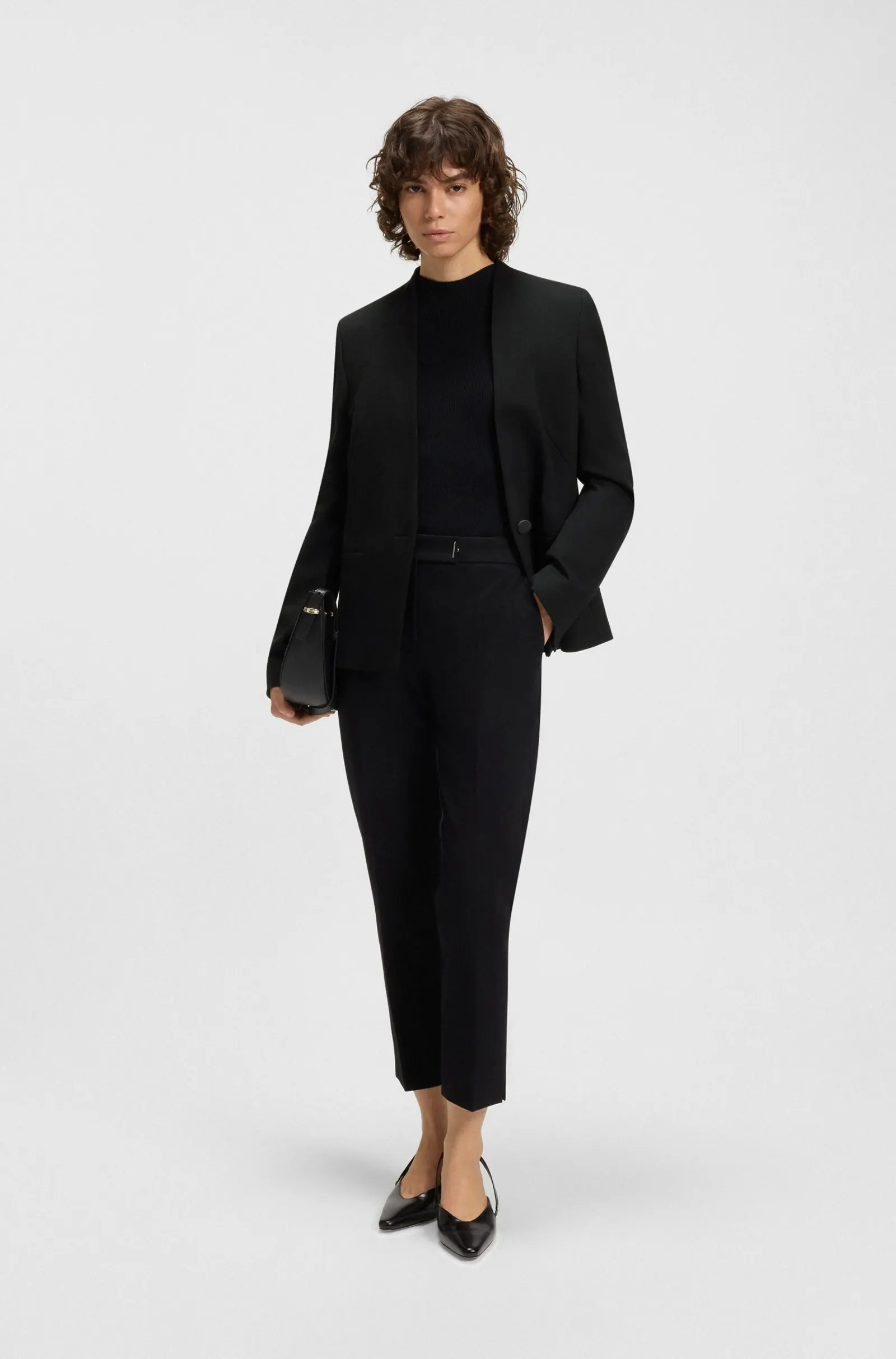 Жакет костюмный Regular Fit для женщин (481840), цвет Черный - №3