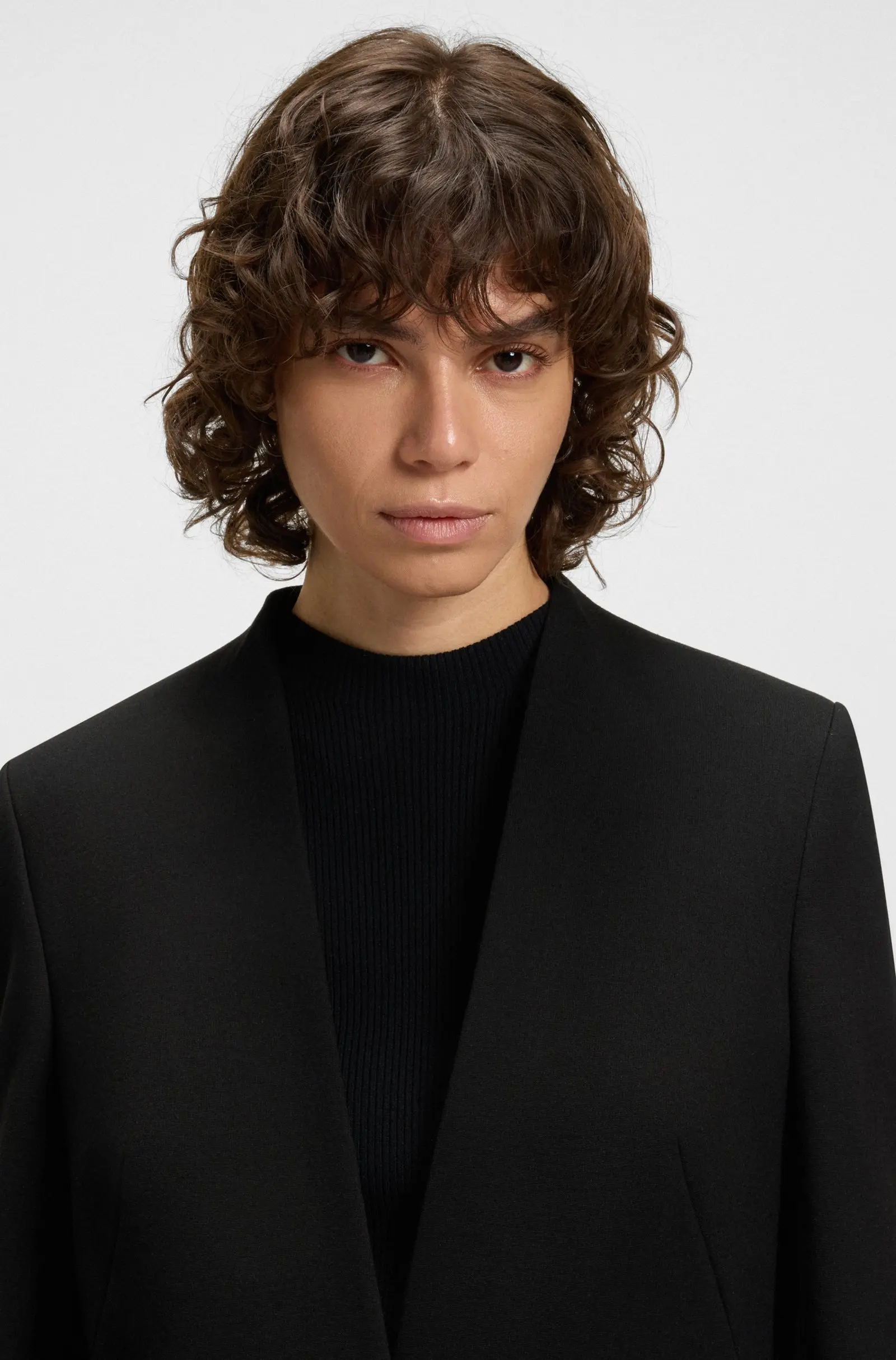 Жакет костюмный Regular Fit для женщин (481840), цвет Черный - №6