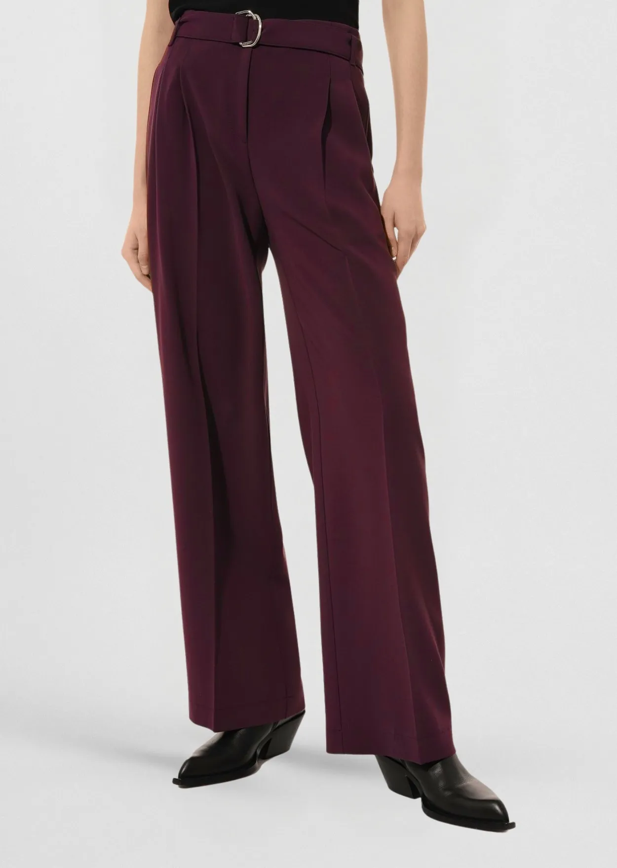 Брюки классика Relaxed Fit Высокая