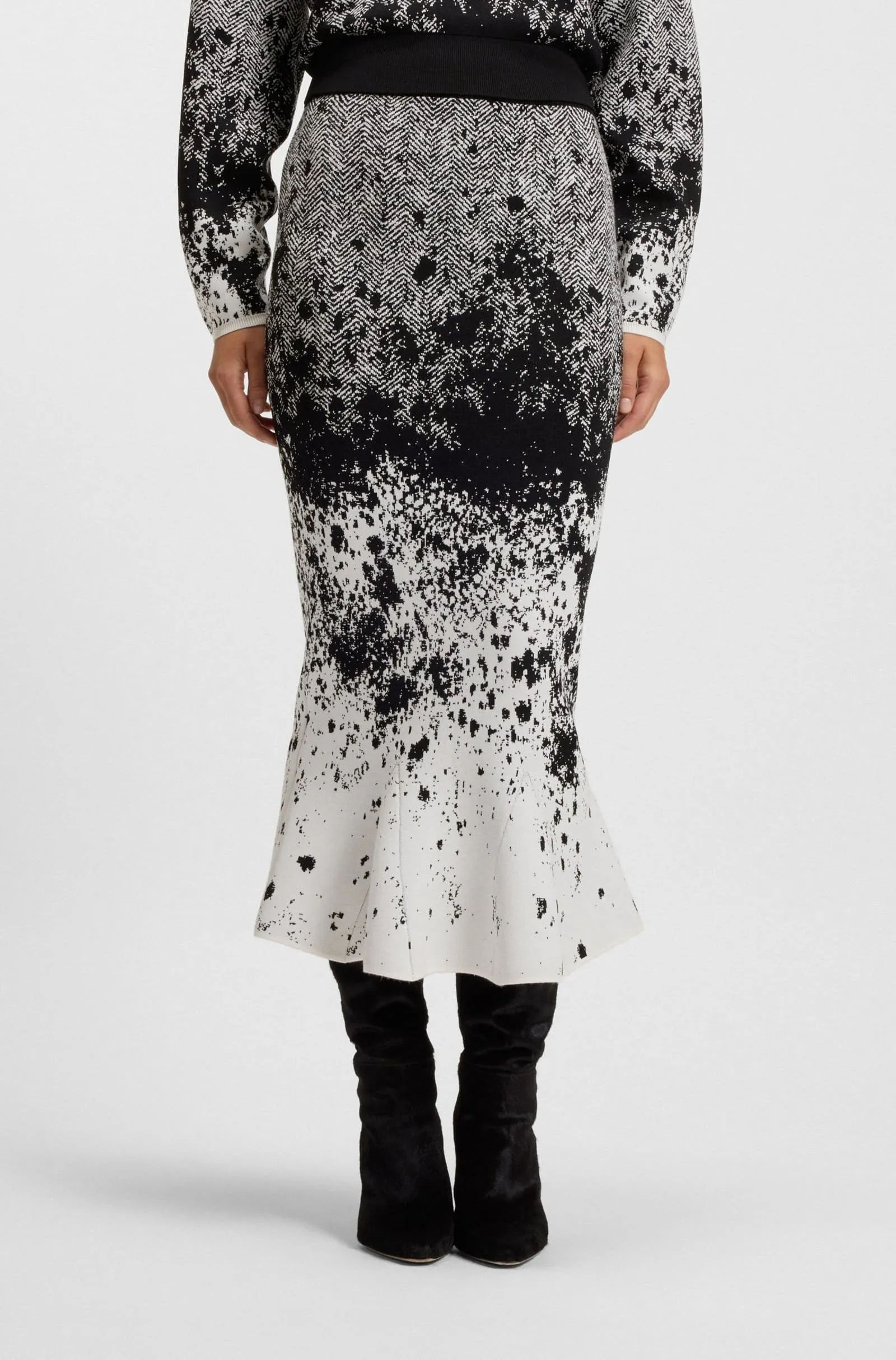 Спідниця міді Slim Fit