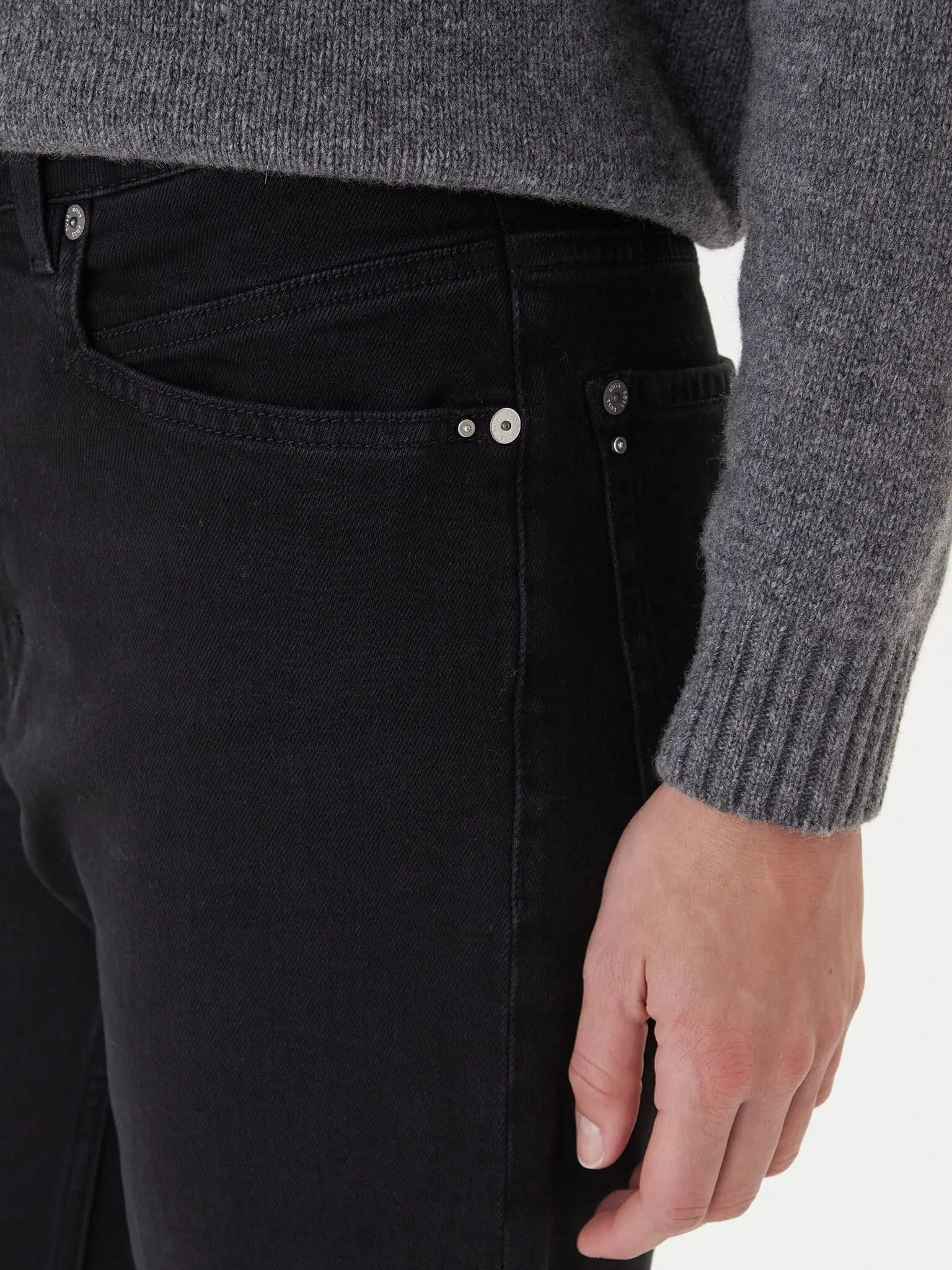 Джинсы Regular Regular Fit Средняя для женщин (481908), цвет Черный - №4