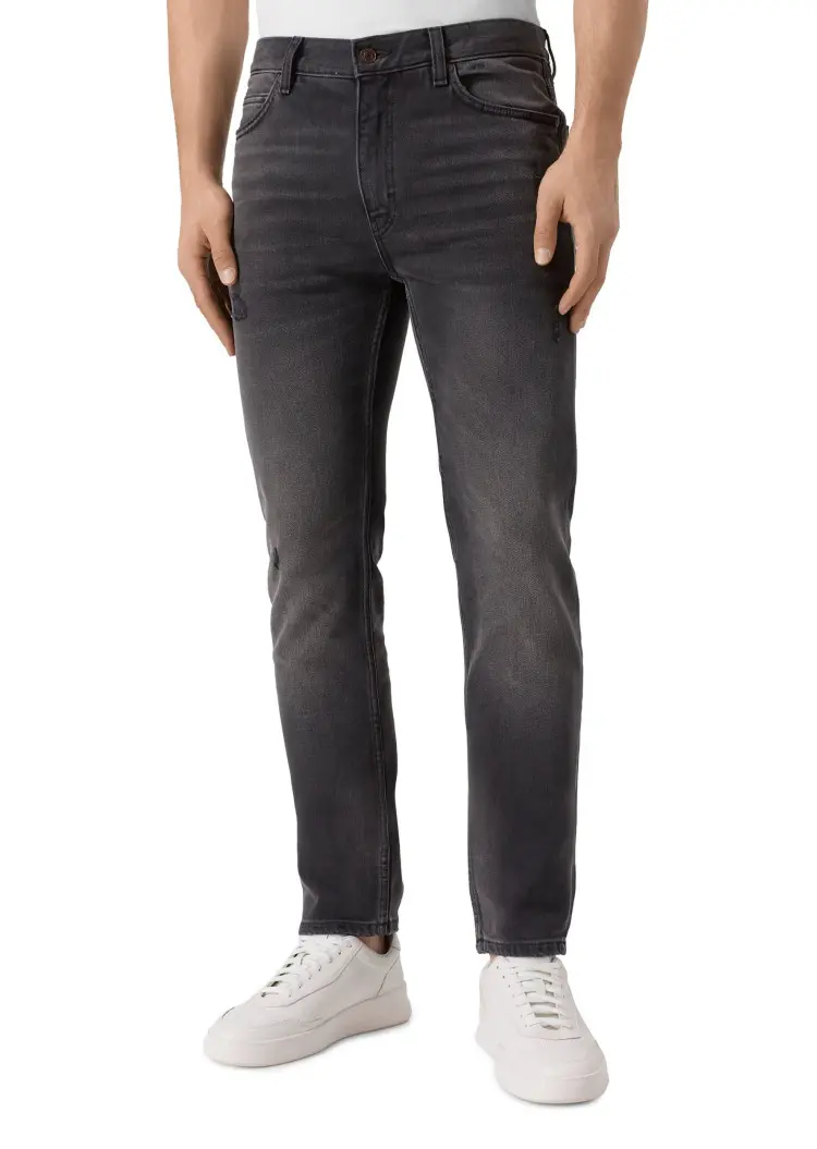 Джинси Slim Slim Fit Середня для чоловіків (481958), колір Сірий - №2