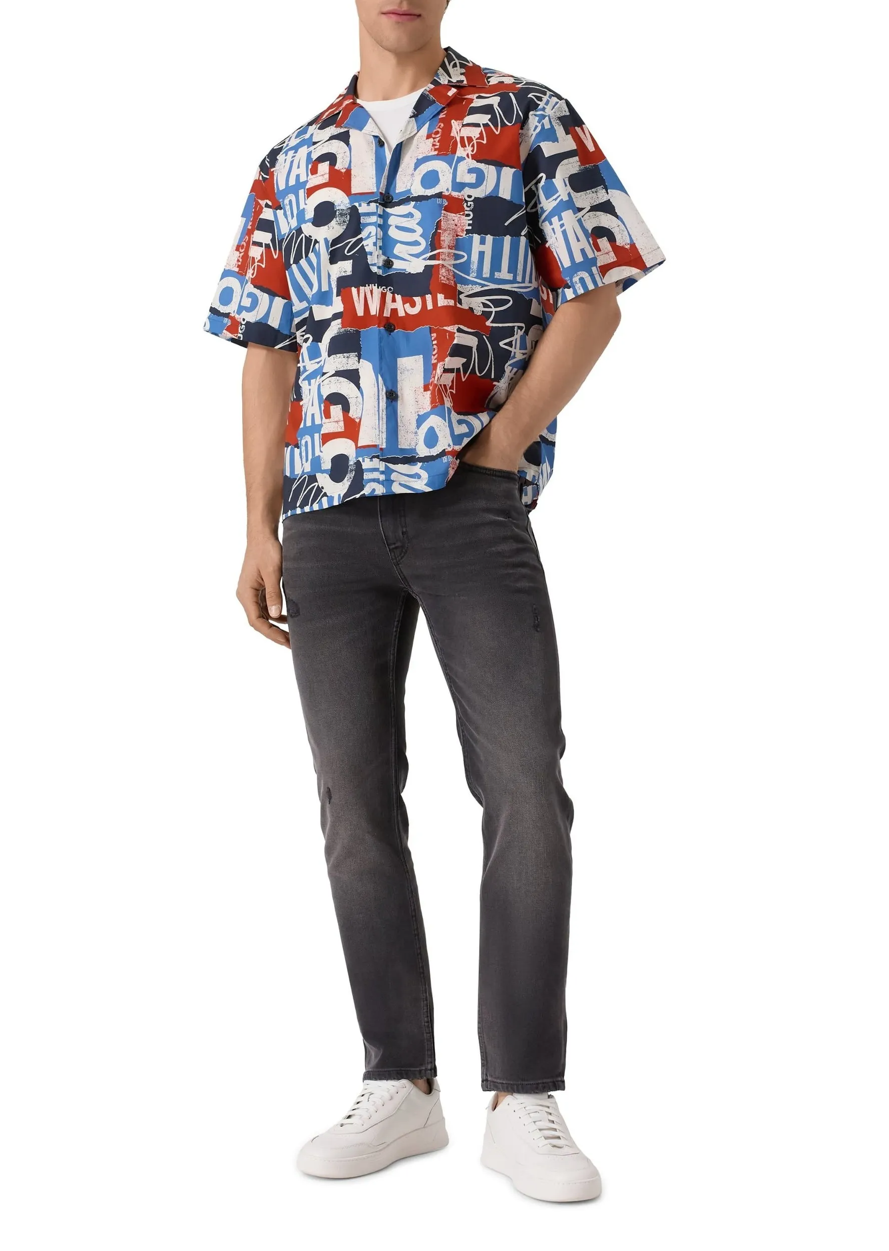 Джинси Slim Slim Fit Середня для чоловіків (481958), колір Сірий - №3