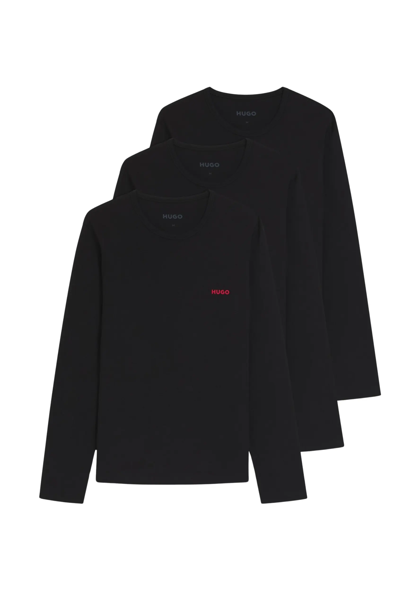 Футболка набір 3 штуки Slim Fit для чоловіків (481979), колір Чорний - №1