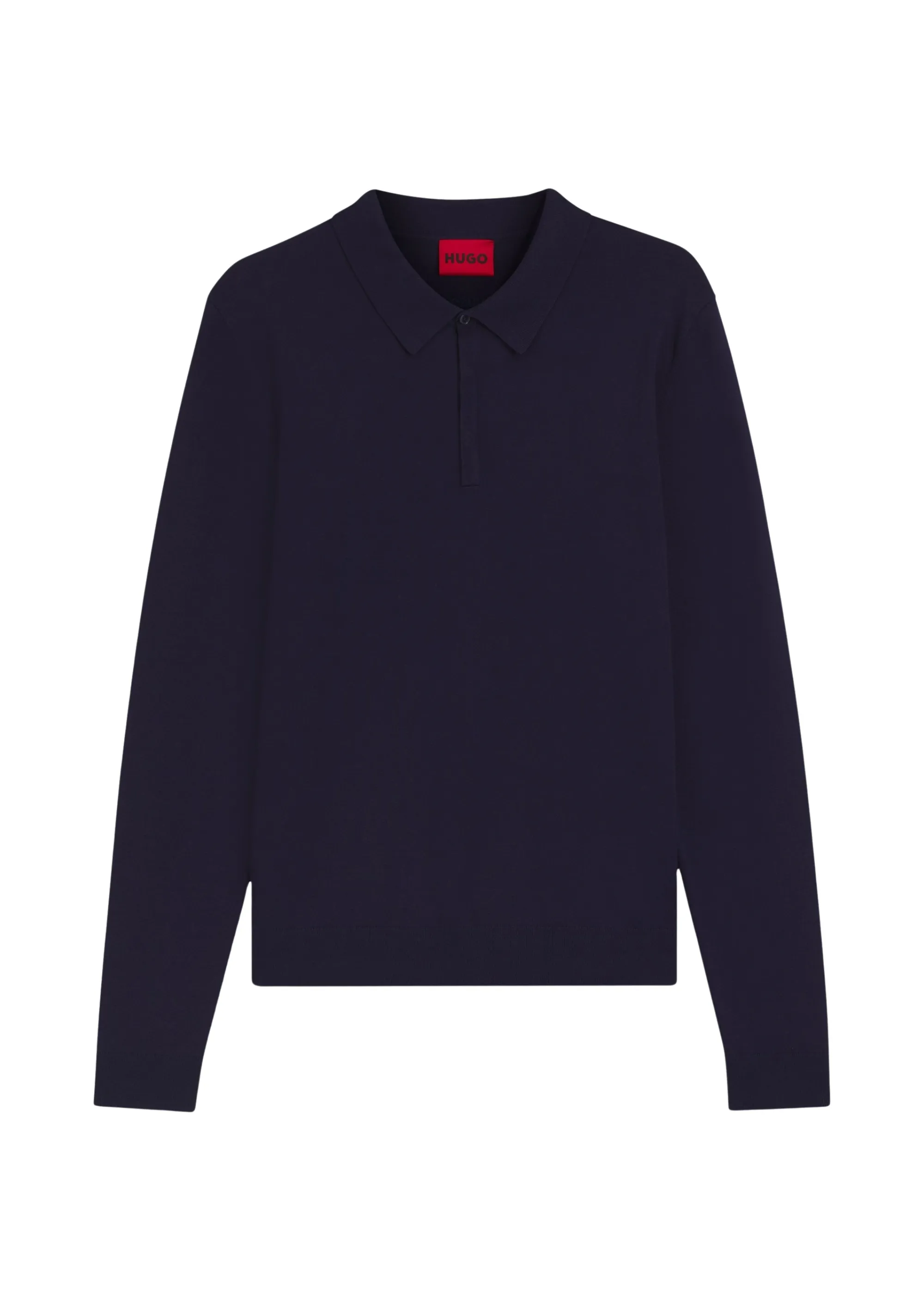 Поло с длинным рукавом Slim Fit