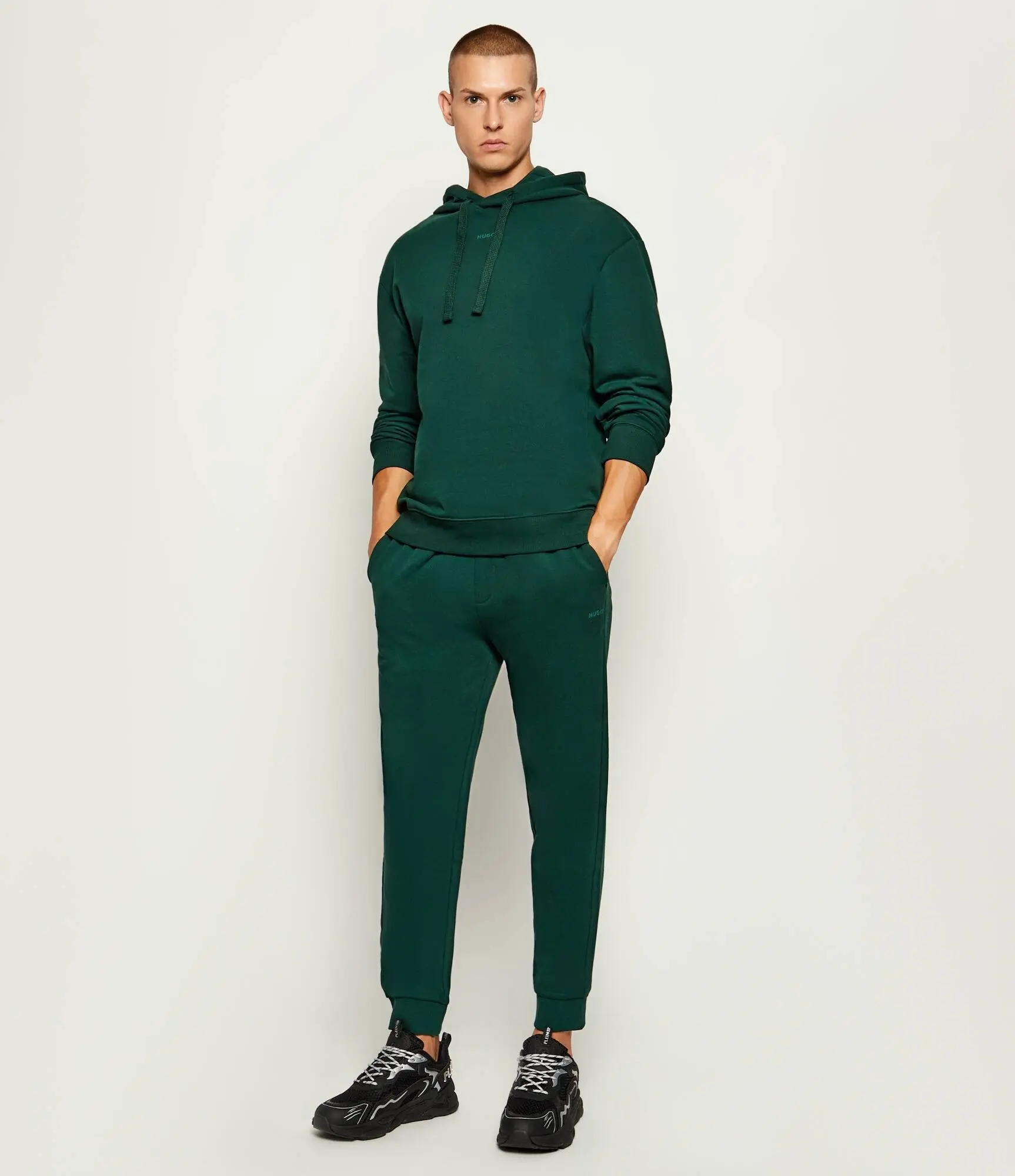 Спортивний костюм Relaxed Fit для чоловіків (482082), колір Зелений - №3