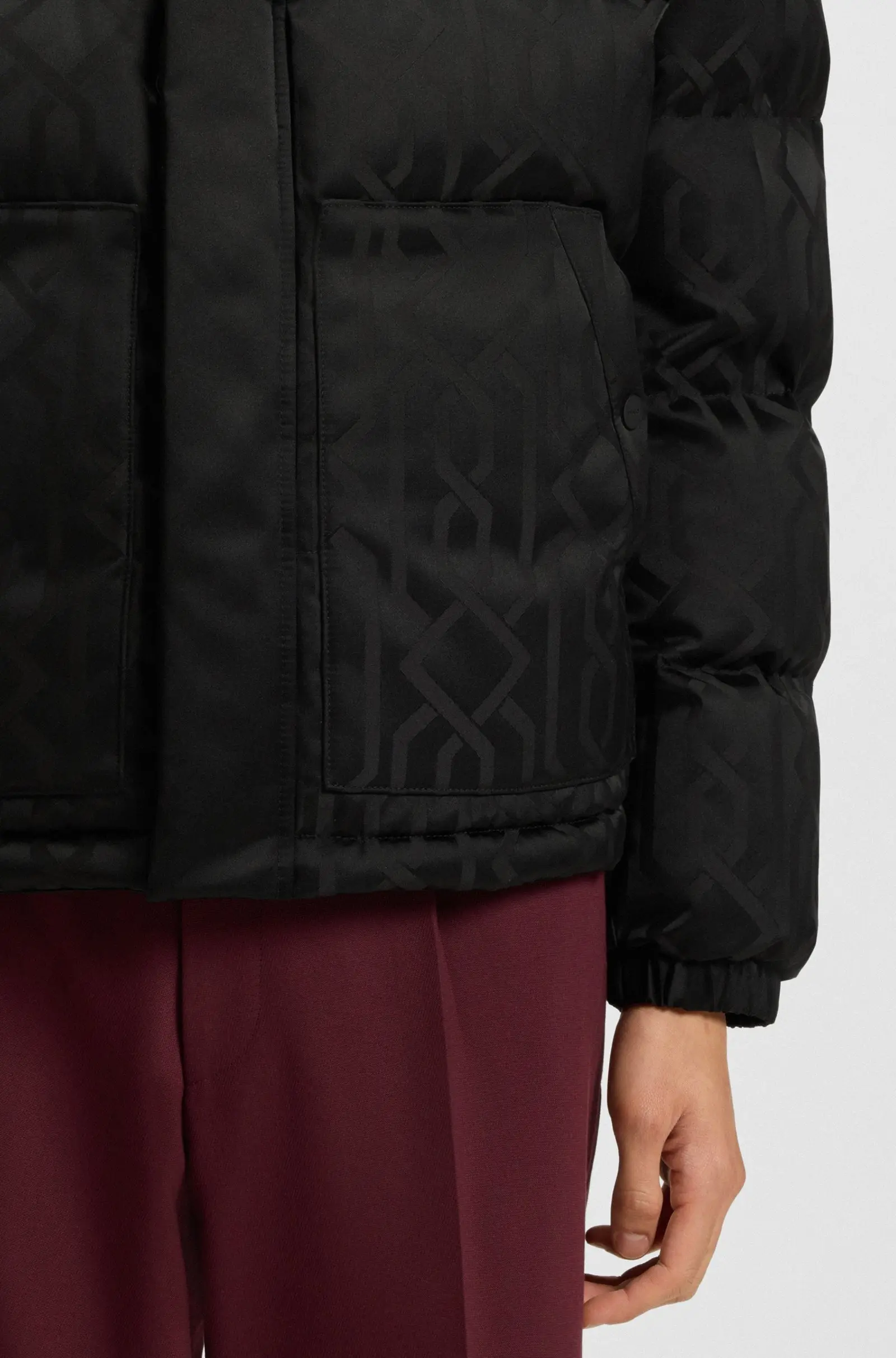 Куртка зимова Regular Fit для чоловіків (482085), колір Чорний - №6