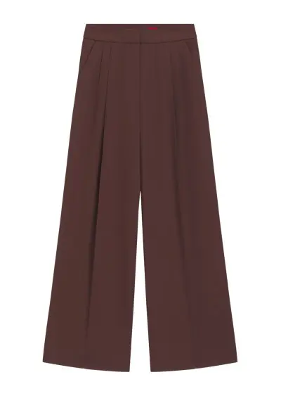 Брюки костюмные Relaxed Fit Высокая