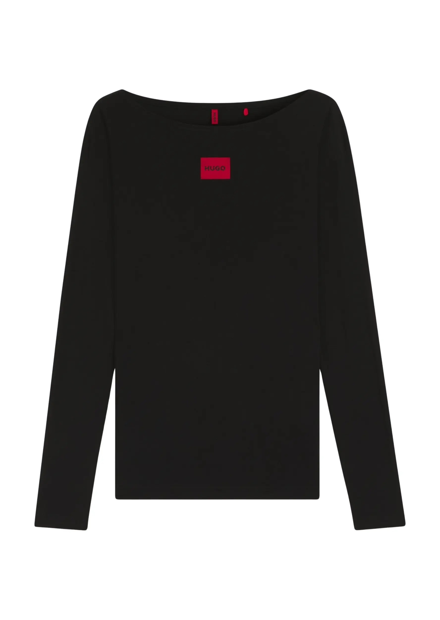 Футболка з длинним рукавом Slim Fit для жінок (482189), колір Чорний - №1