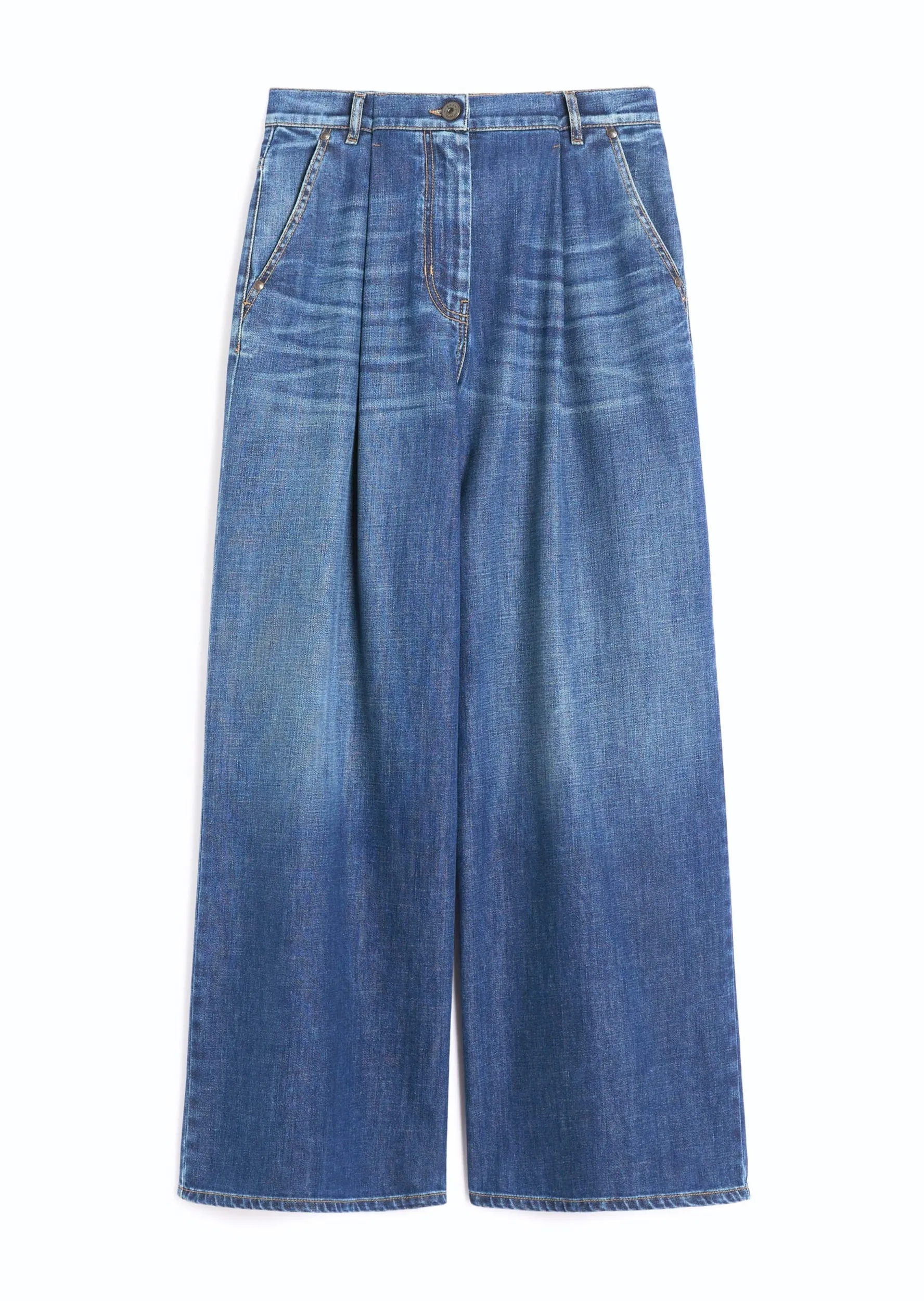 Джинси Relaxed Relaxed Fit Висока