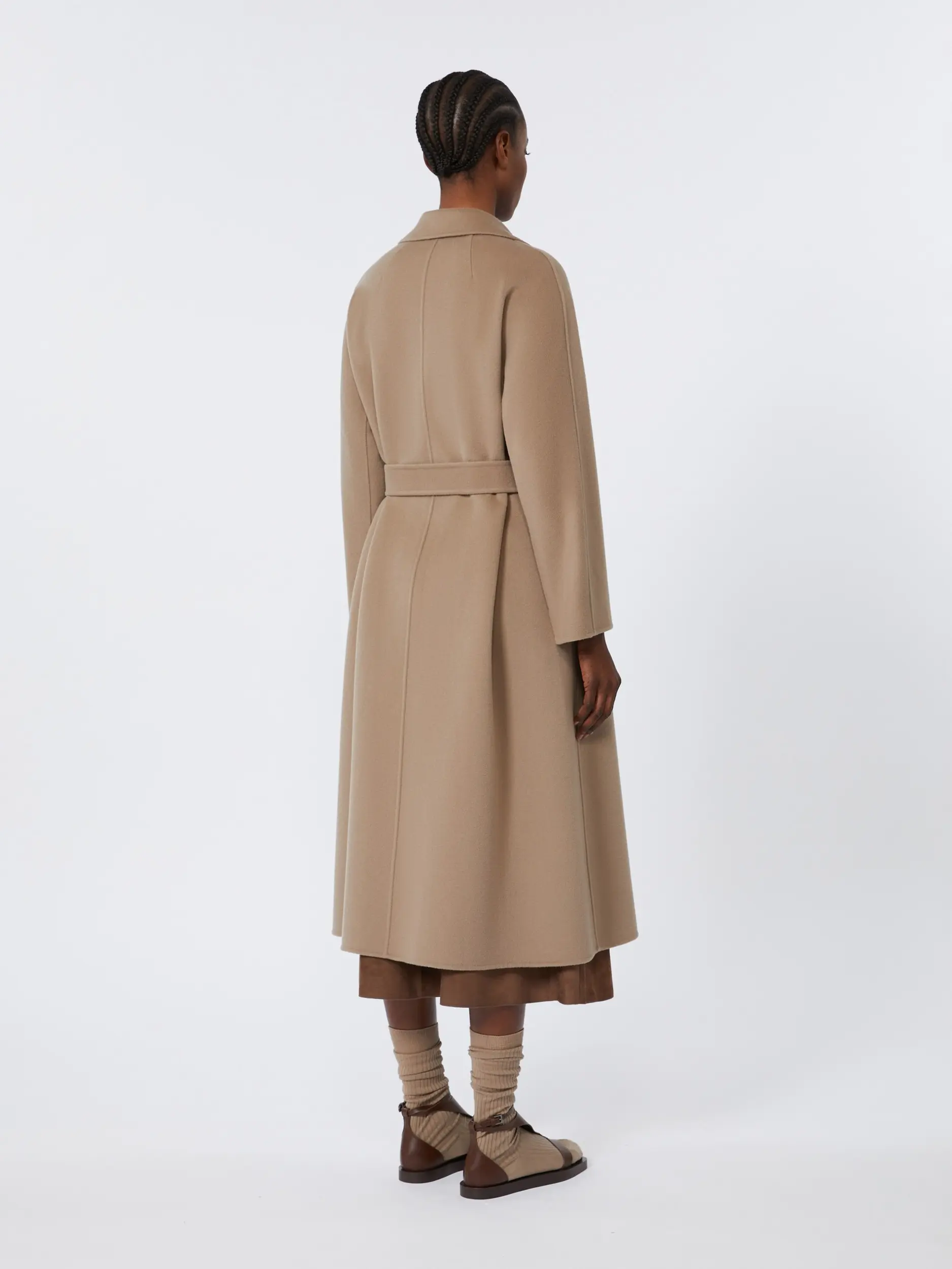 Пальто Regular Fit для женщин (482417), цвет Коричневый - №4