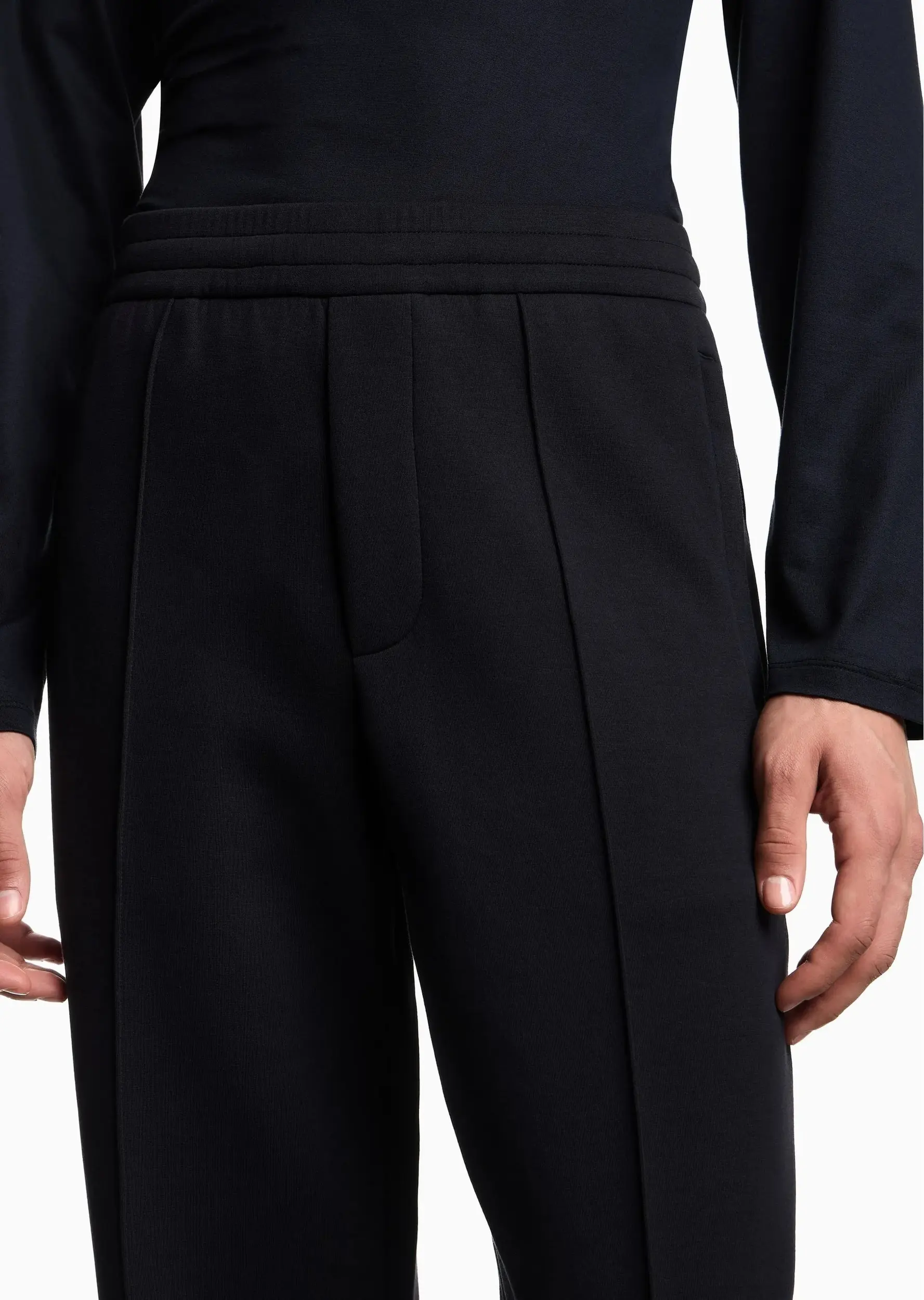 Брюки джерсі Regular Fit Висока для чоловіків (484445), колір Синій - №4