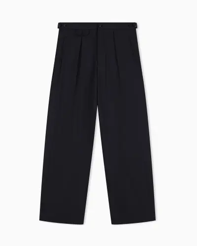 Брюки повседневные Relaxed Fit Высокая