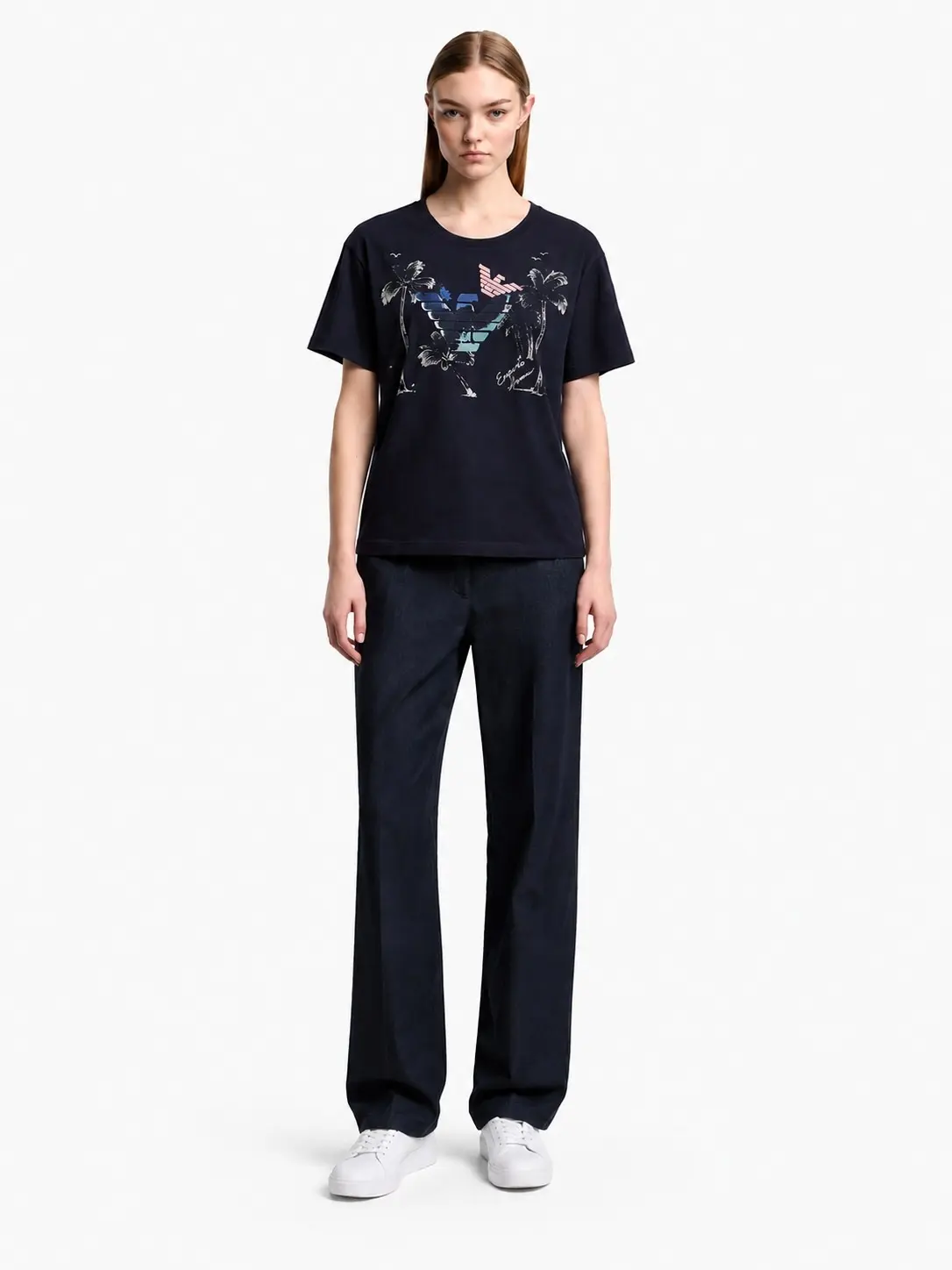 Футболка Regular Fit для жінок (484604), колір Синій - №3