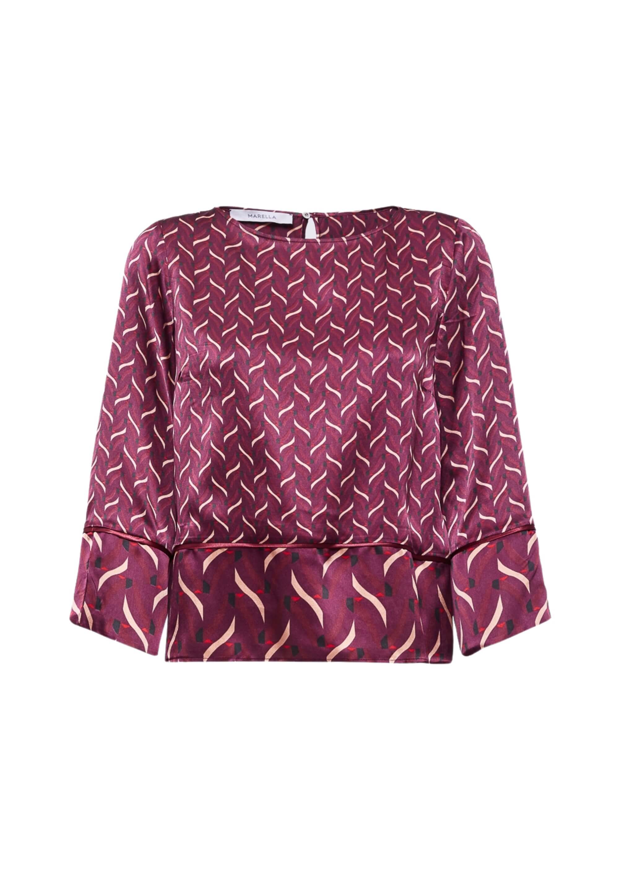 Блуза з рукавом 3/4 Relaxed Fit