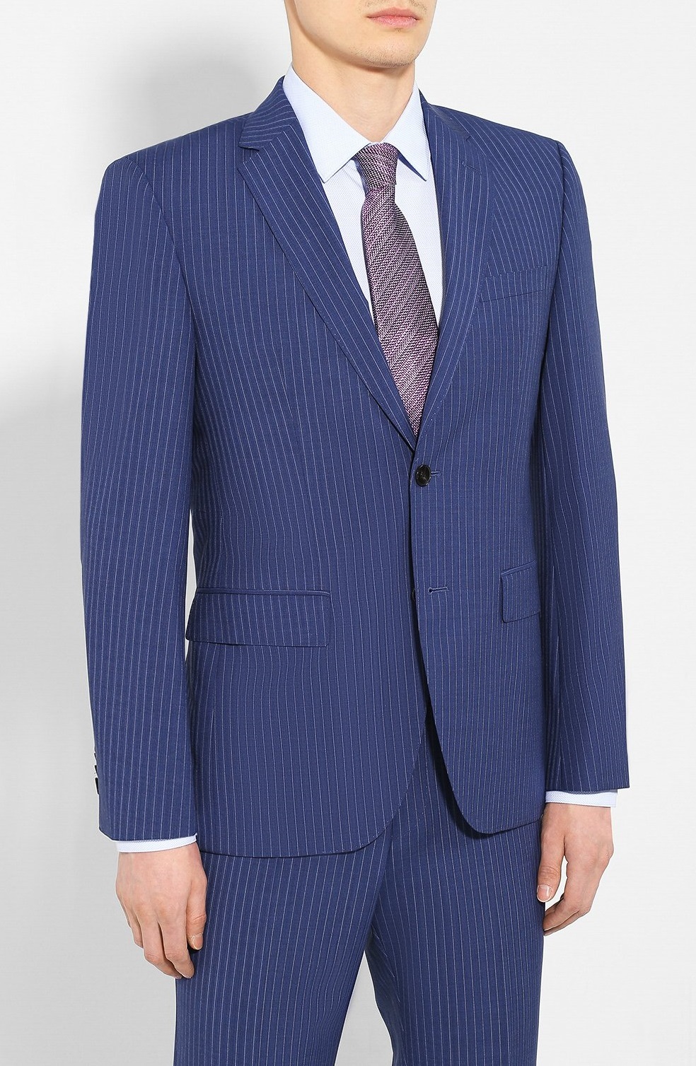 Костюм Regular Fit для чоловіків (462533), колір Синій - №4