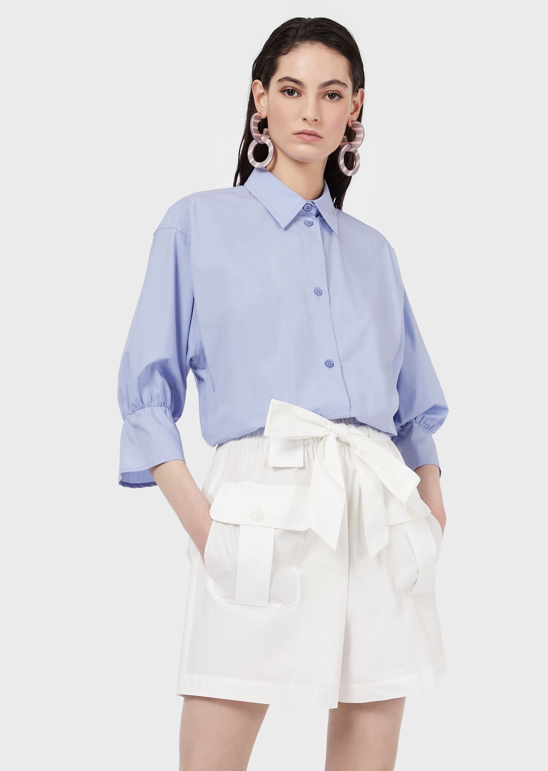 Рубашка с 3/4 рукавом Regular Fit