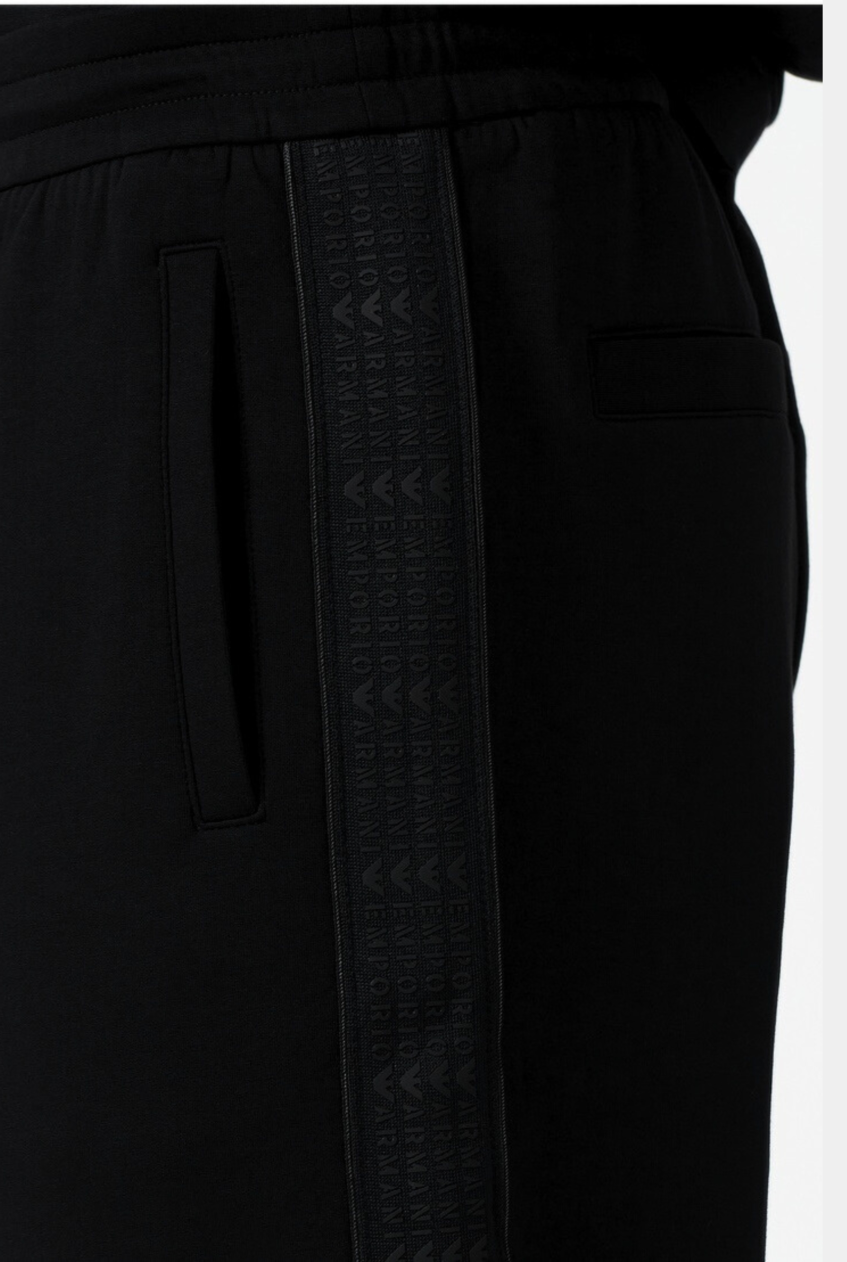 Брюки джерсі Regular Fit Висока для чоловіків (473927), колір Чорний - №6