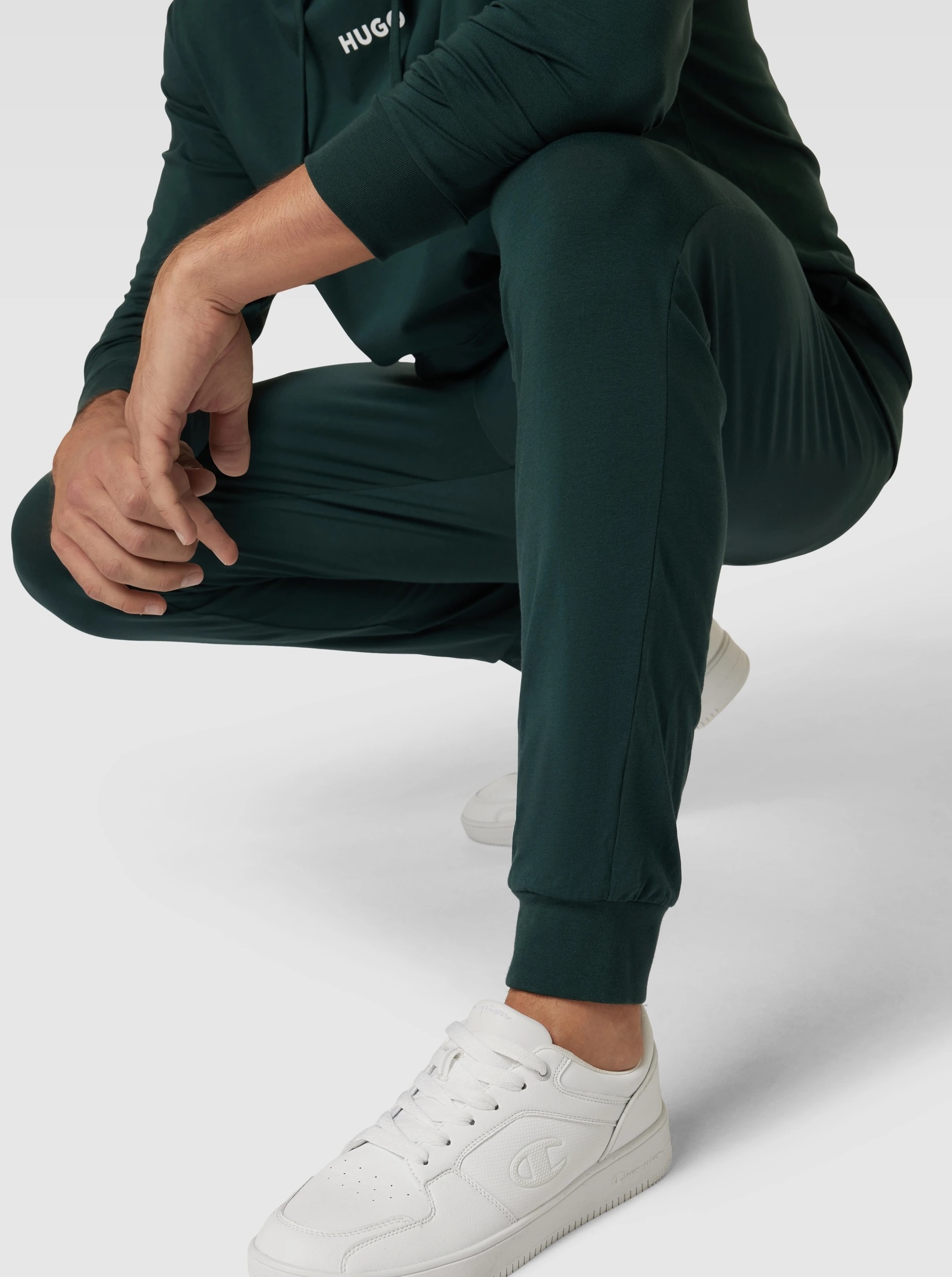 Спортивные брюки Slim Fit Высокая для мужчин (474278), цвет Зеленый - №5