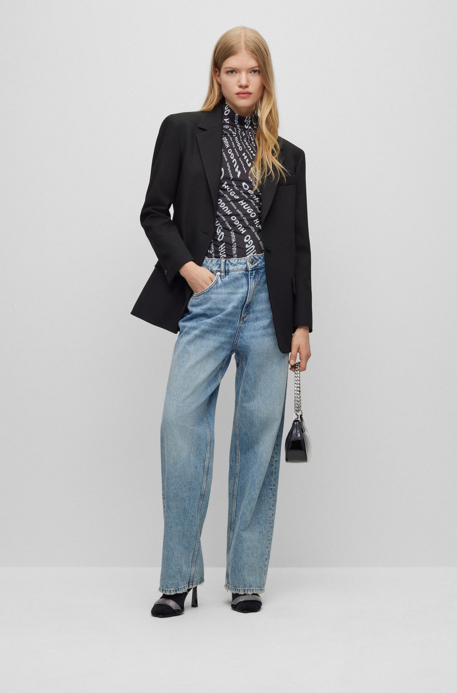 Джинси Relaxed Relaxed Fit Висока