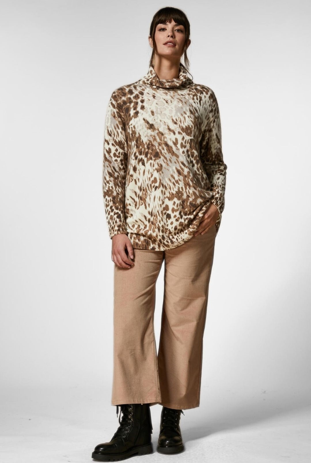 Брюки повсякденні Relaxed Fit Висока