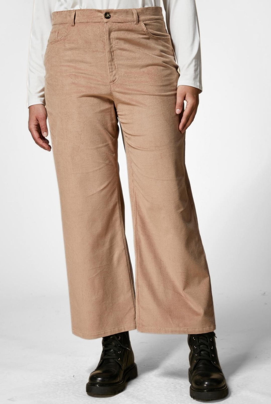 Брюки повсякденні Relaxed Fit Висока для жінок (474860), колір Коричневий - №3