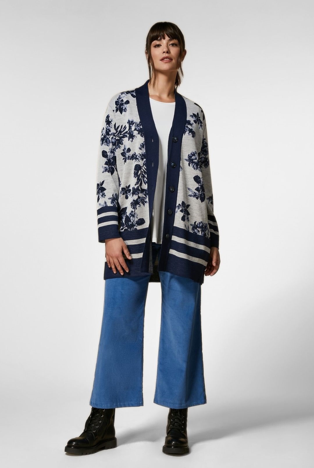 Брюки повсякденні Relaxed Fit Висока для жінок (474861), колір Синій - №2