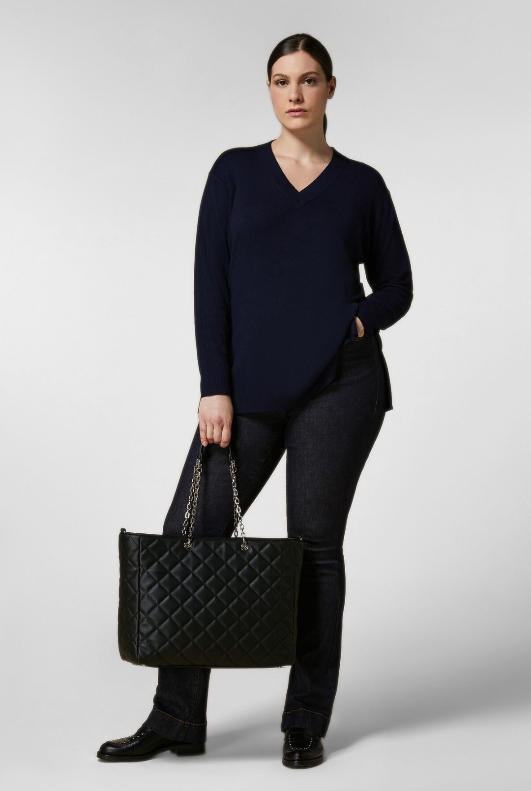 Джемпер Regular Fit для жінок (474864), колір Синій - №3