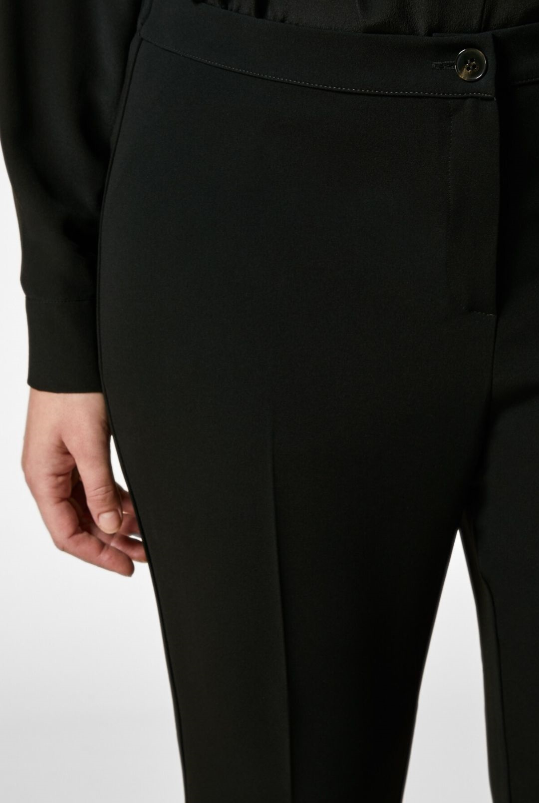 Брюки повсякденні Slim Fit Середня для жінок (474885), колір Чорний - №5