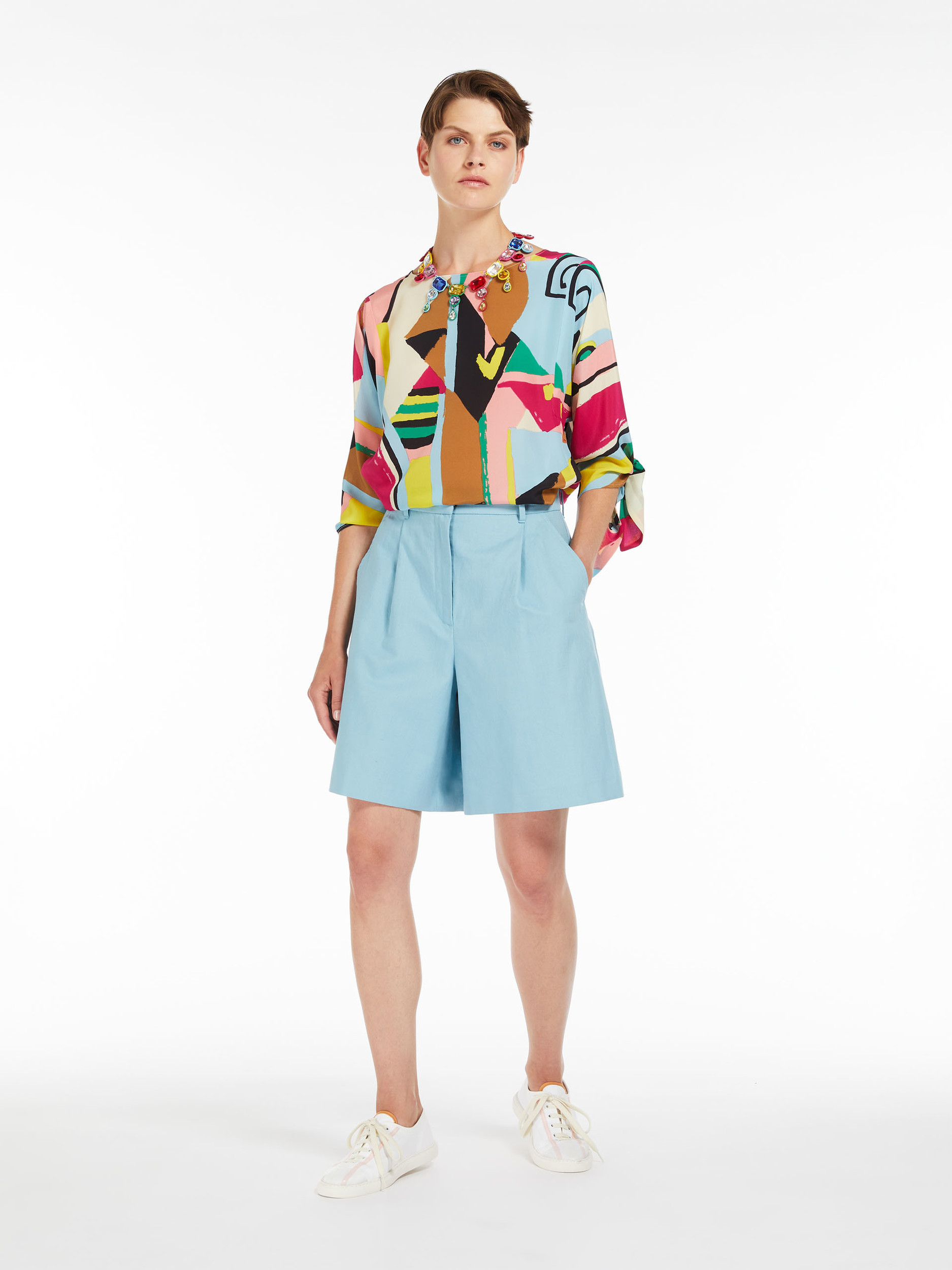 Шорты Relaxed Fit Высокая