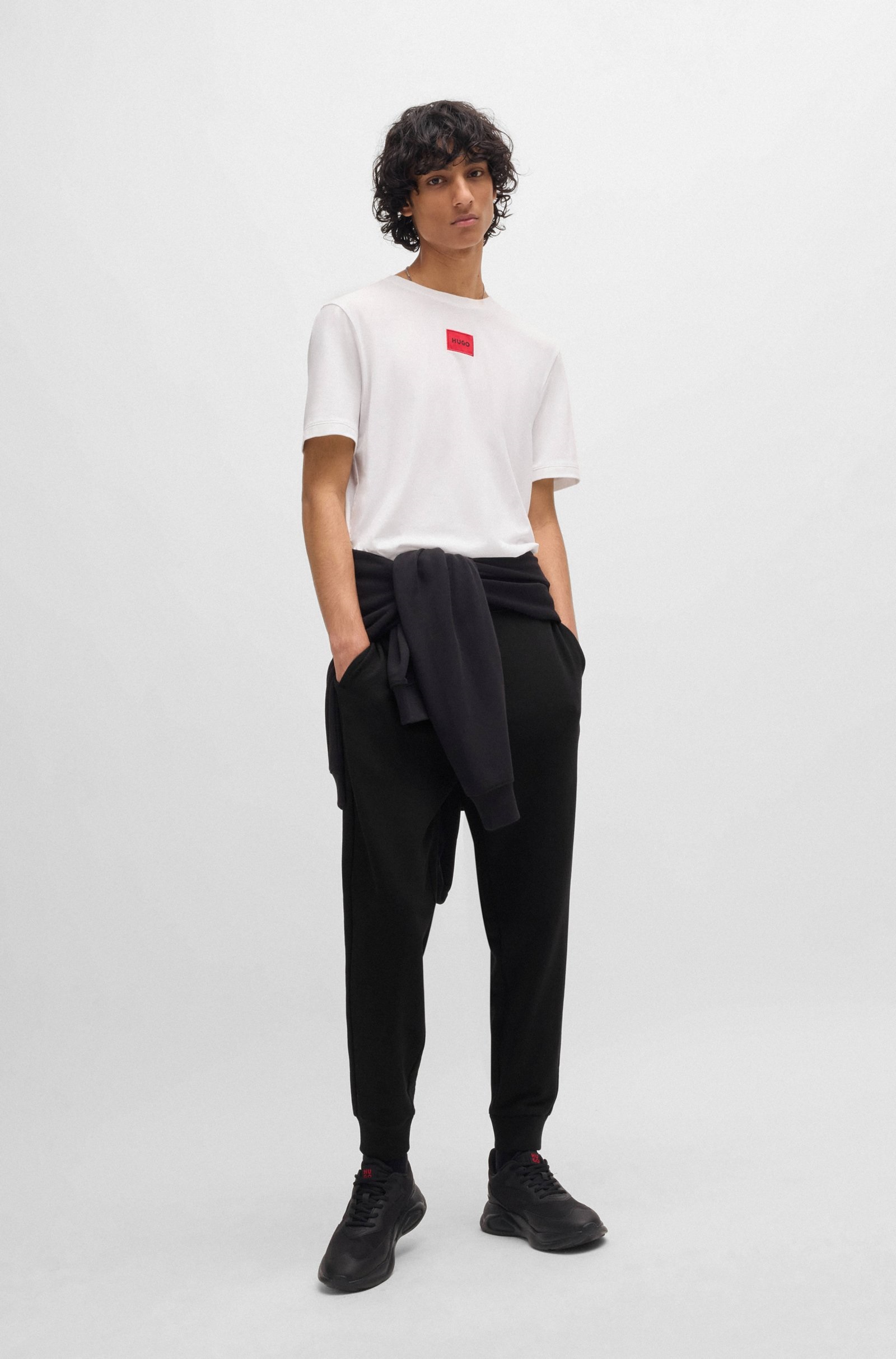 Брюки джерси Regular Fit Высокая