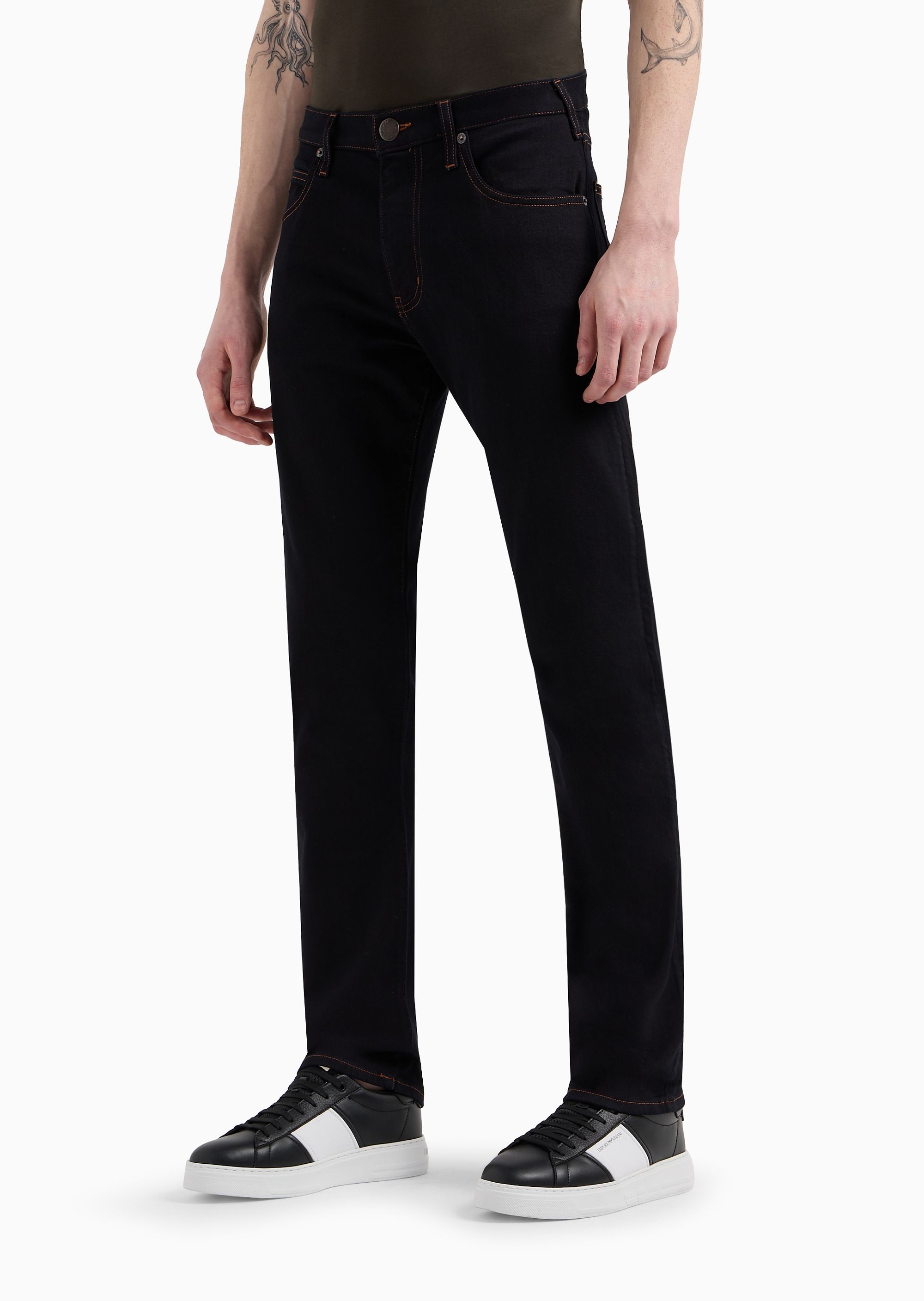 Джинсы Regular Regular Fit Средняя
