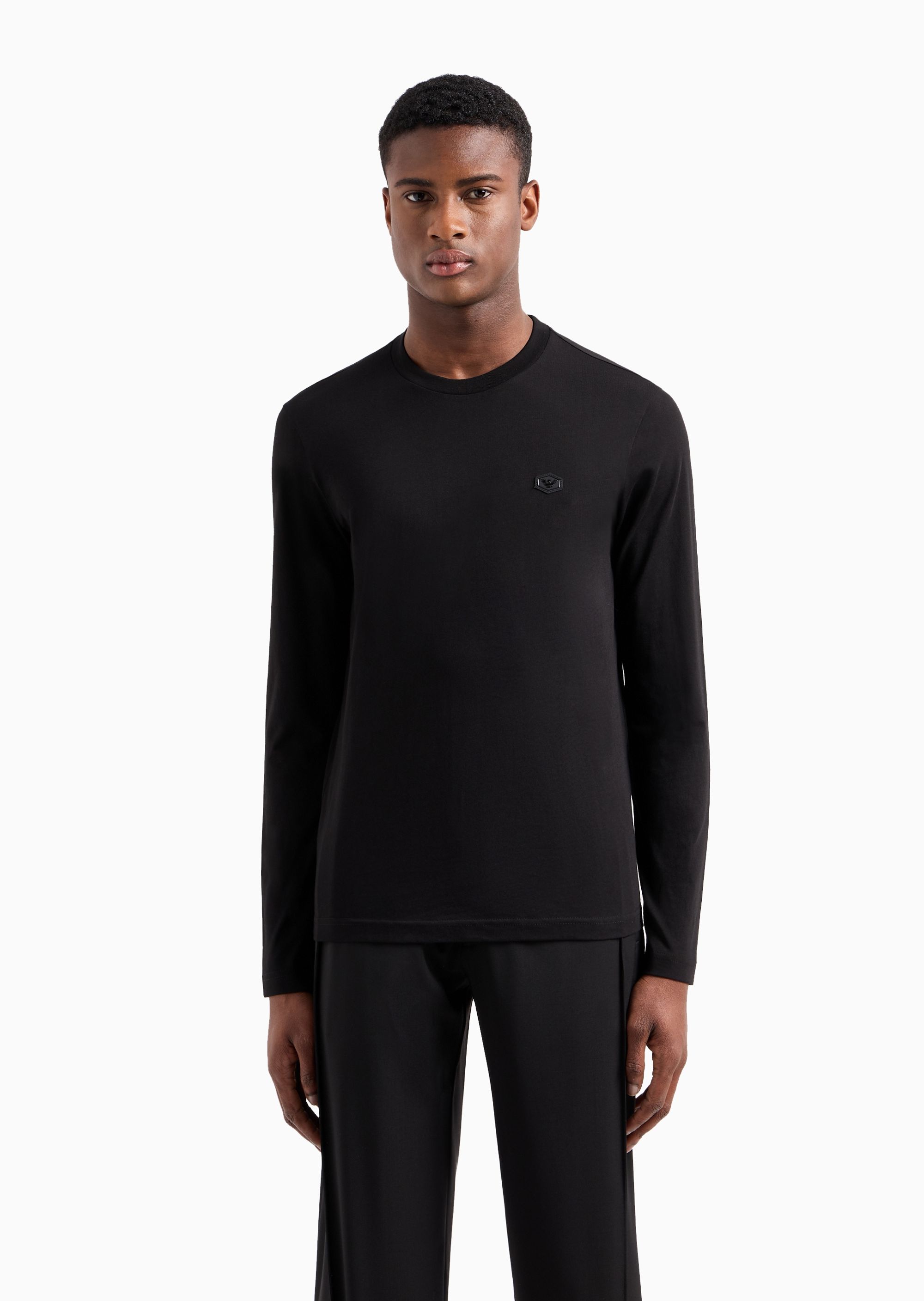 Футболка с длинным рукавом Slim Fit