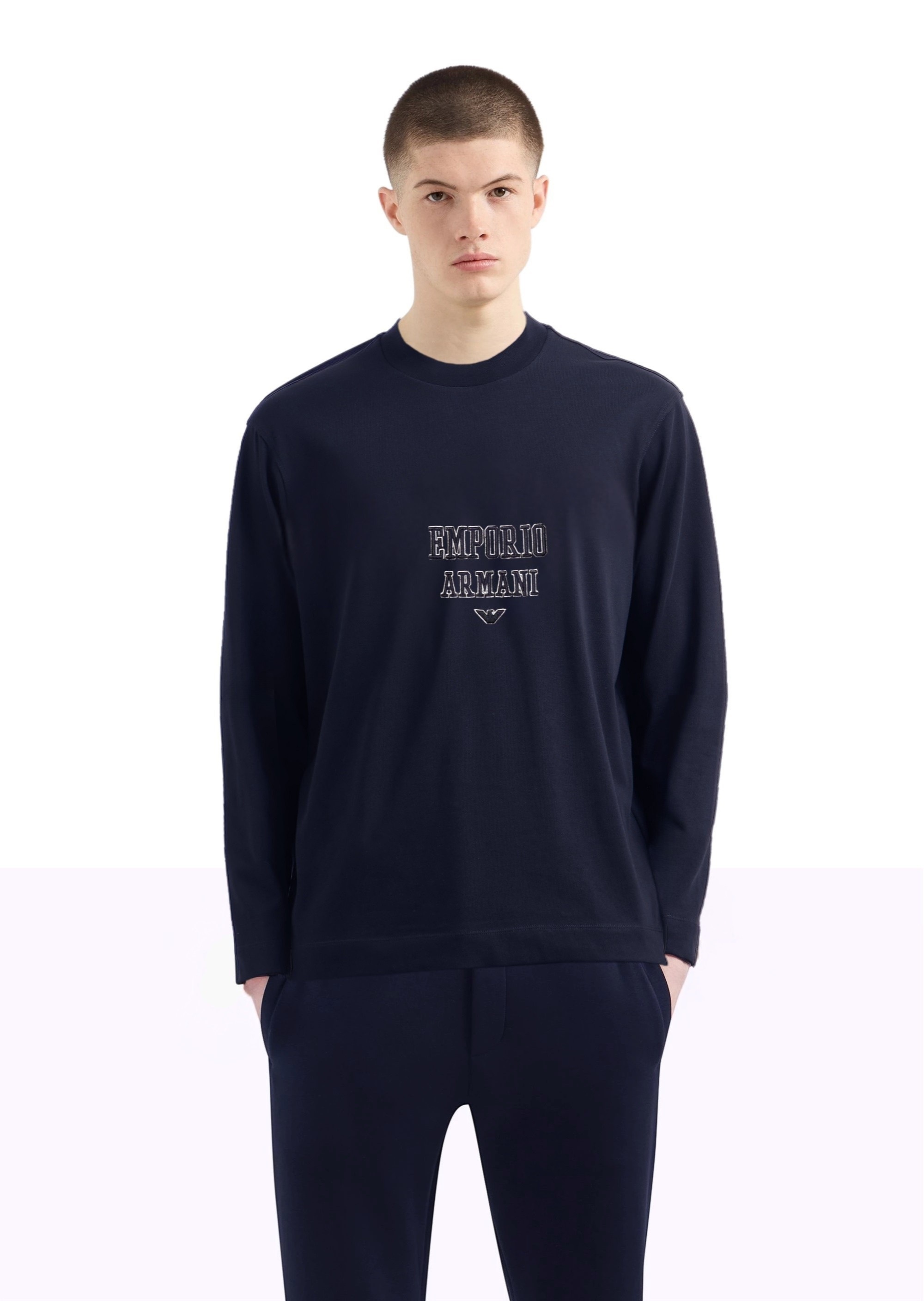 Футболка с длинным рукавом Regular Fit