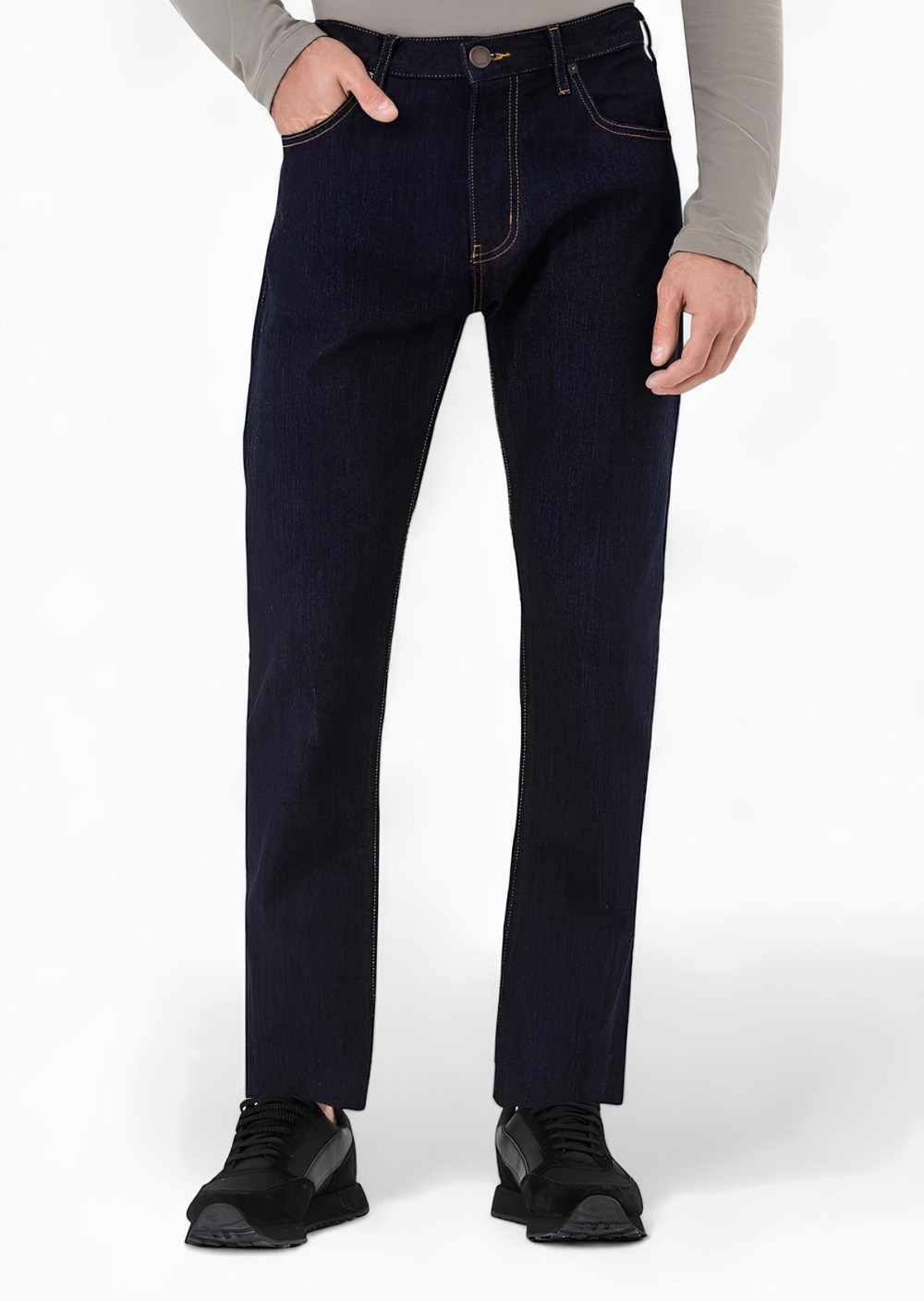 Джинсы Regular Regular Fit Средняя