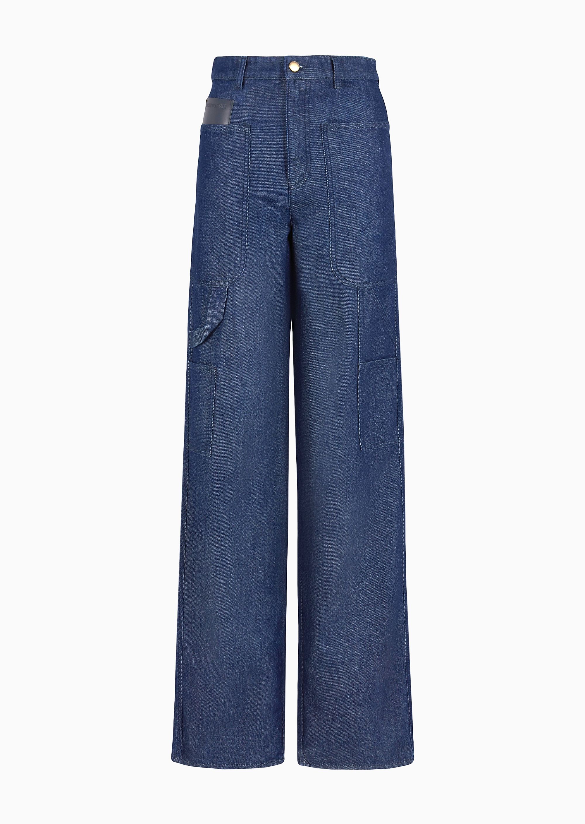 Джинсы Regular Regular Fit Высокая