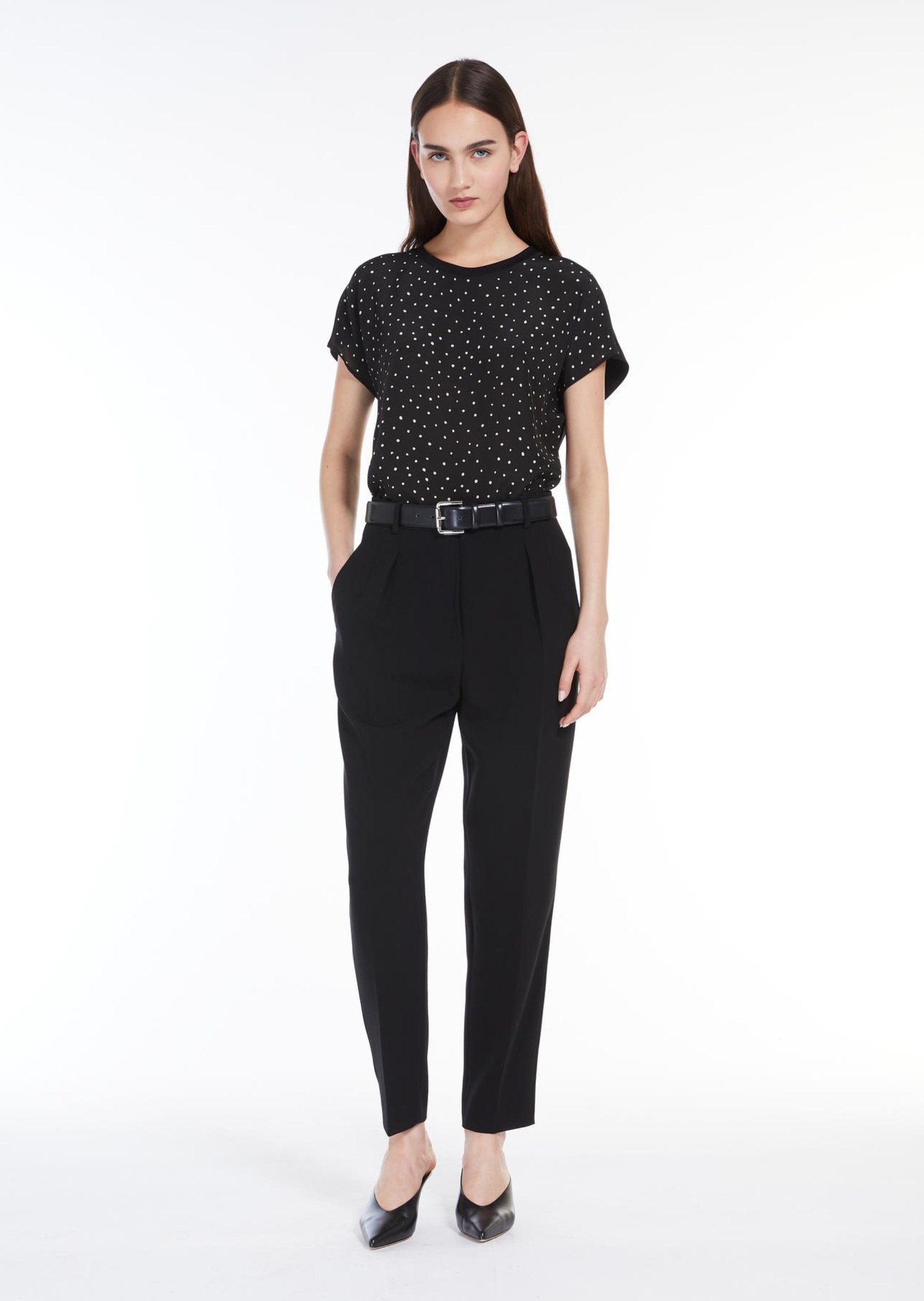 Брюки классика Regular Fit Высокая