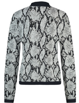 Джемпер Slim Fit для жінок (478277), колір Сірий - №2
